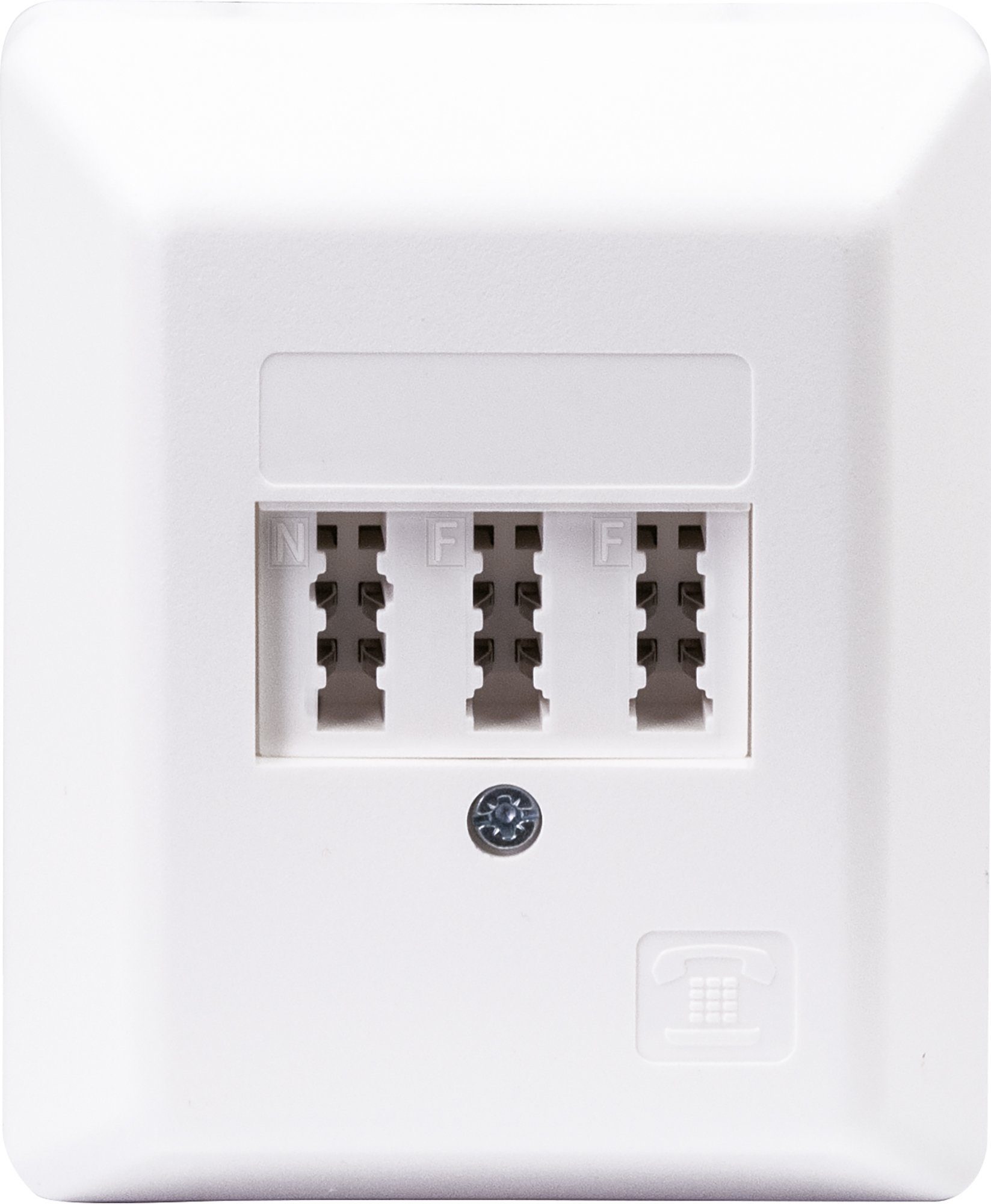 Schwaiger Aufputz-Steckdose TDA1203 532, 4-polig