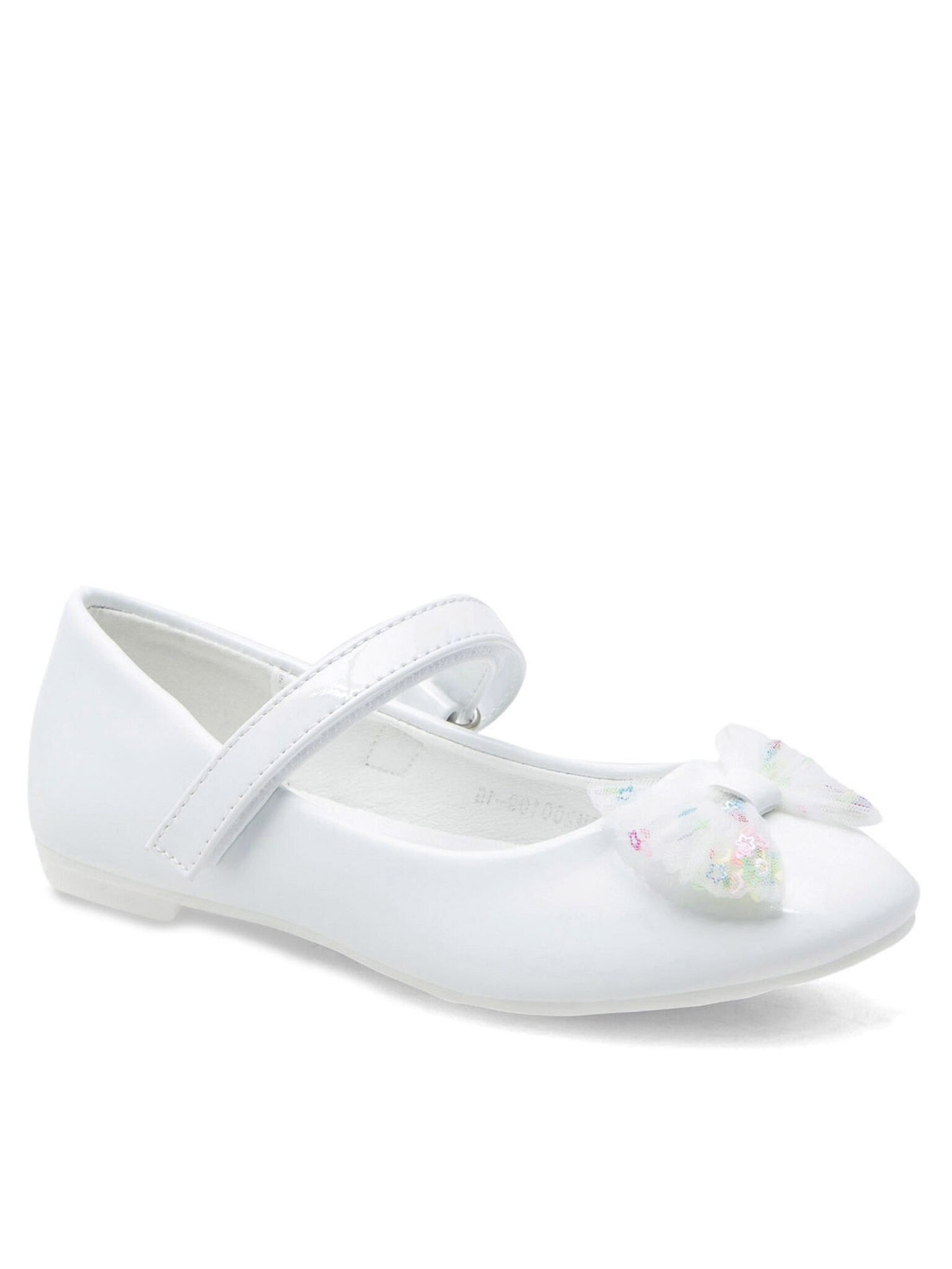 Nelli Blu Ballerinas Mädchen CM200109-15 Weiß Ballerina