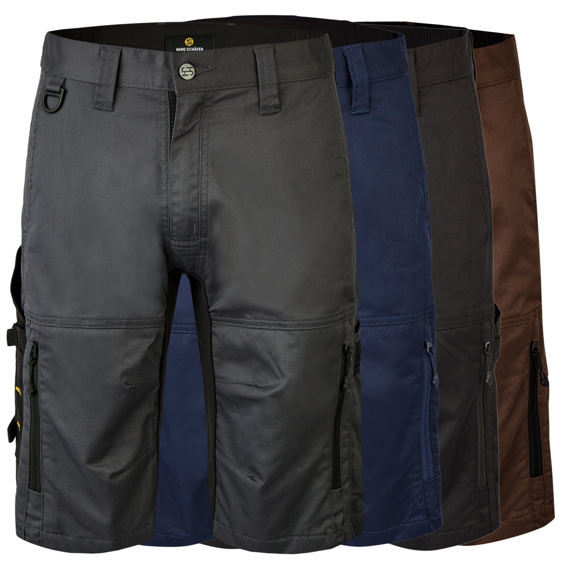 Hans Schäfer Workwear Arbeitsshorts kurze Arbeitshose Beruf Handwerk Arbeitsshort Smart Apollon