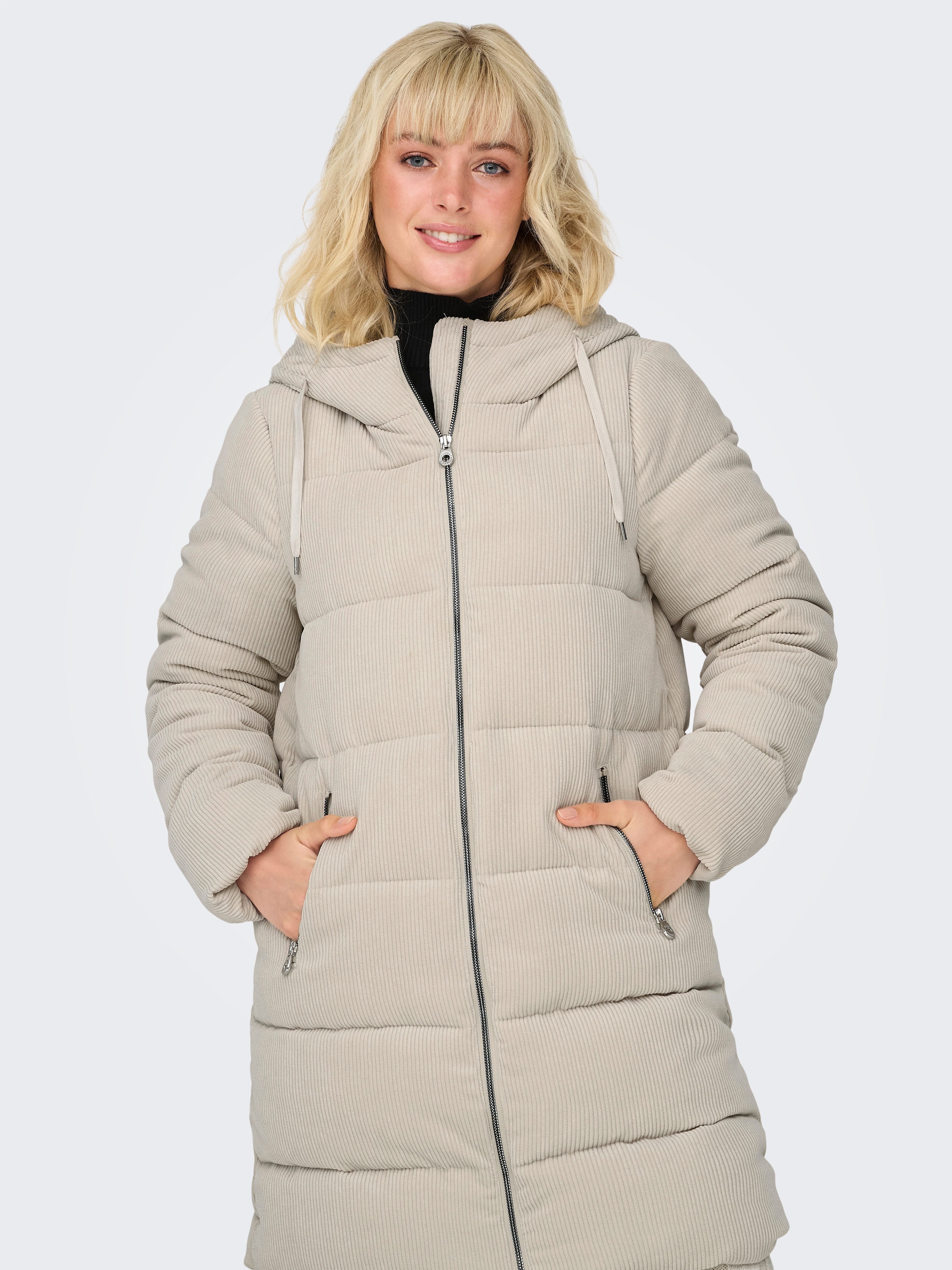 ONLY Steppjacke ONLDOLLY LONG CORDUROY PUFFER OTW aus feinem Cordmaterial günstig online kaufen