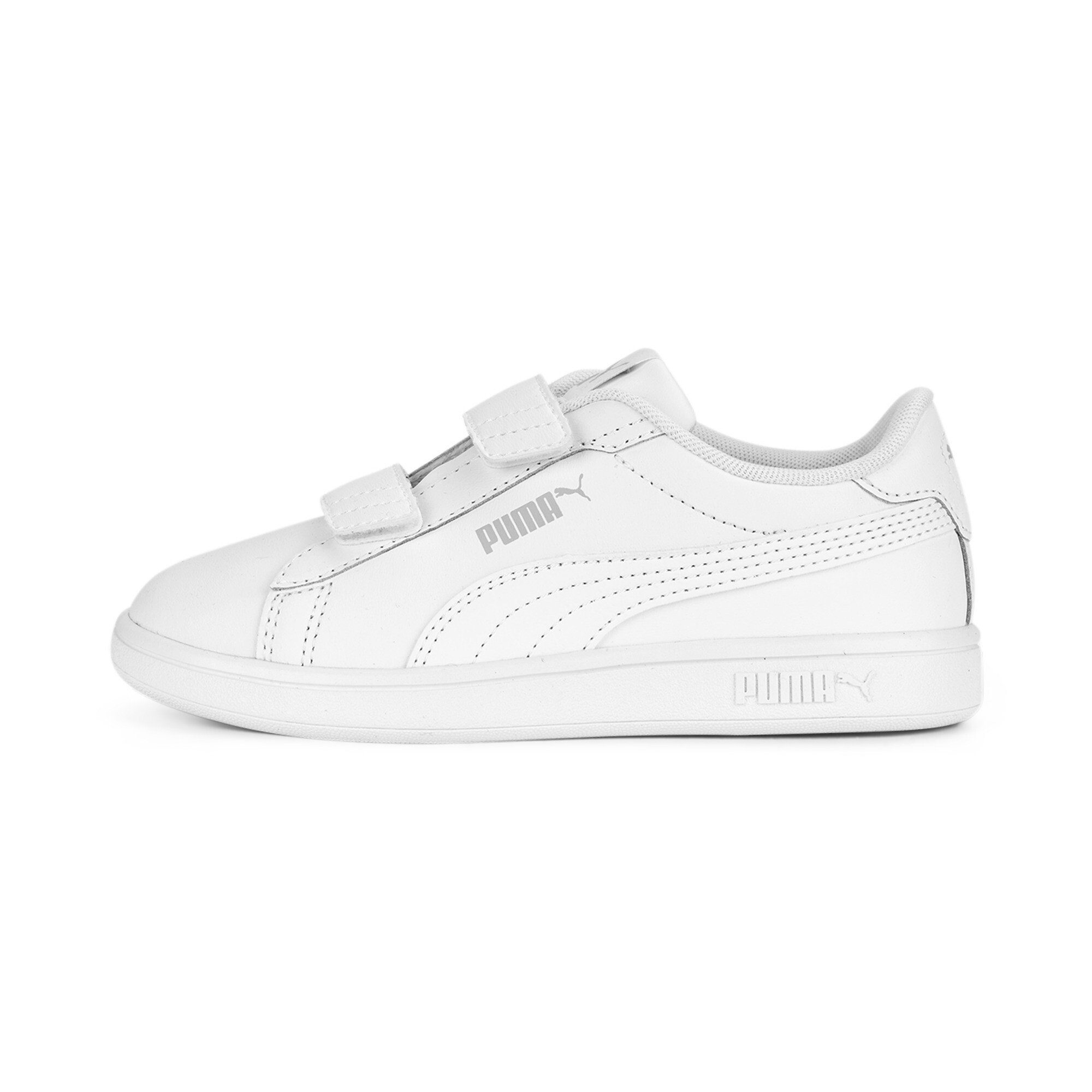 Leather Gray Cool 3.0 PUMA Sneakers Light Smash Sneaker White