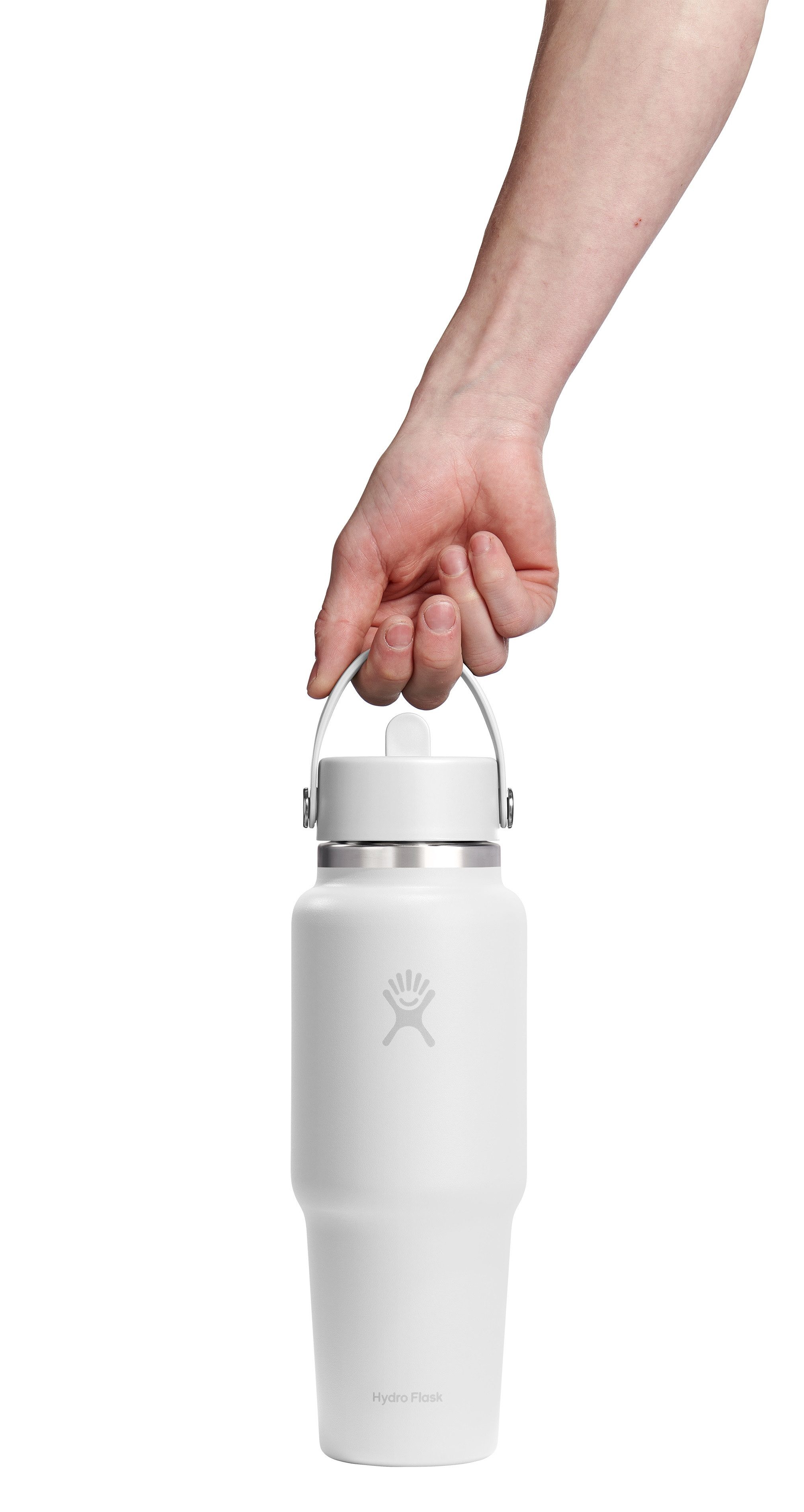 Hydro Flask Trinkflasche 32 OZ Wide Flex Straw Travel Bottle Cap, 946 ml, Geeignet für alle Wide Mouth Kappen und Deckel