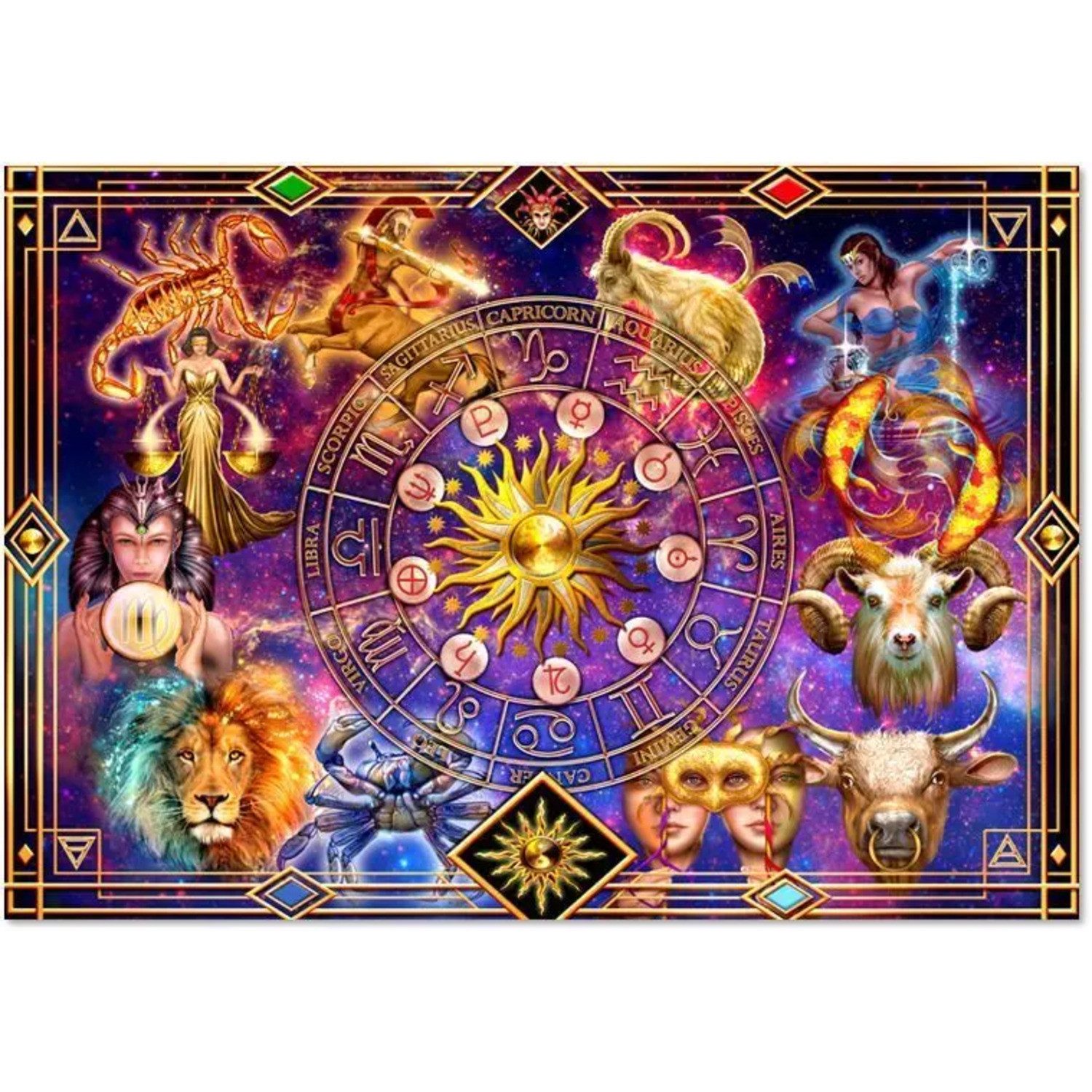 Trefl Puzzle Spiral Puzzle Sternzeichen (Puzzle), 1000 Puzzleteile günstig online kaufen
