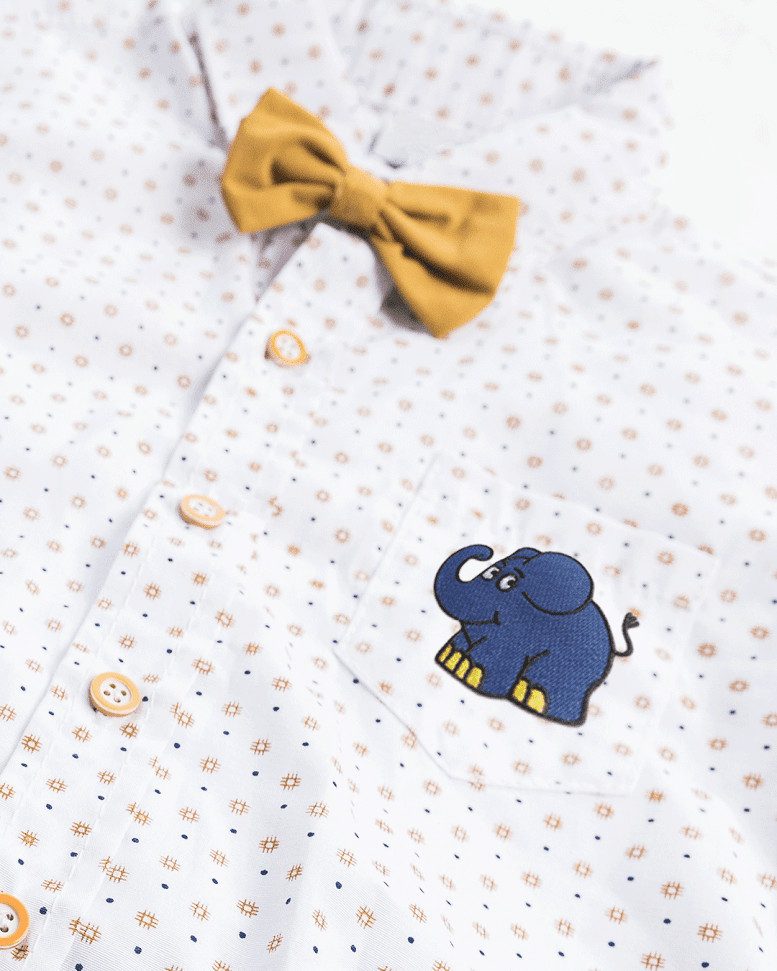 Die Sendung mit der Maus Aufnäher Bügelbild, Aufbügler, Applikationen, Patches, Flicken, zum aufbügeln, Polyester, Elefant Sendung mit der Maus Kinder - Größe: 7,5 x 5,8 cm