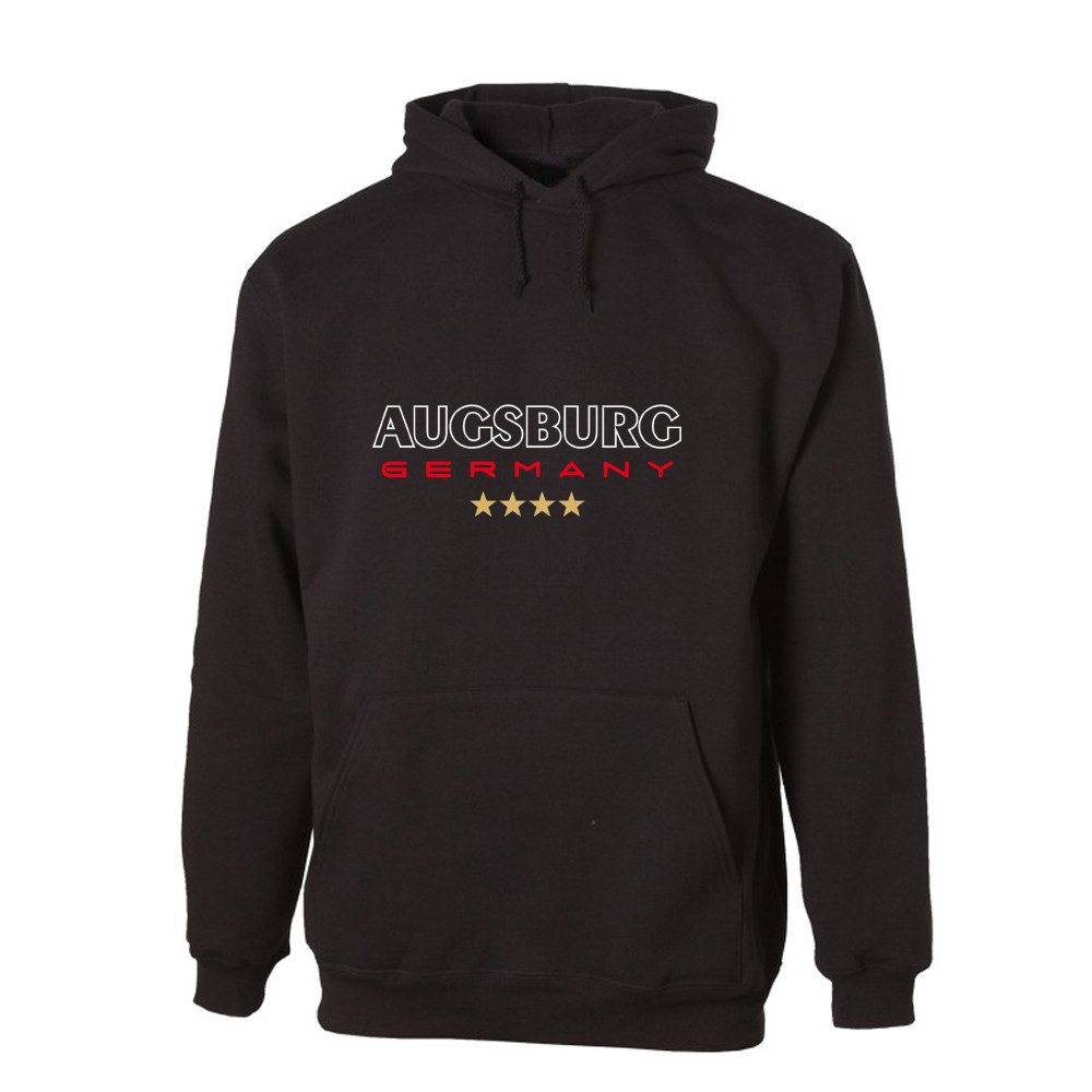 G-graphics Hoodie Augsburg Germany Unisex Pullover mit einem Motiv für den echten Fan