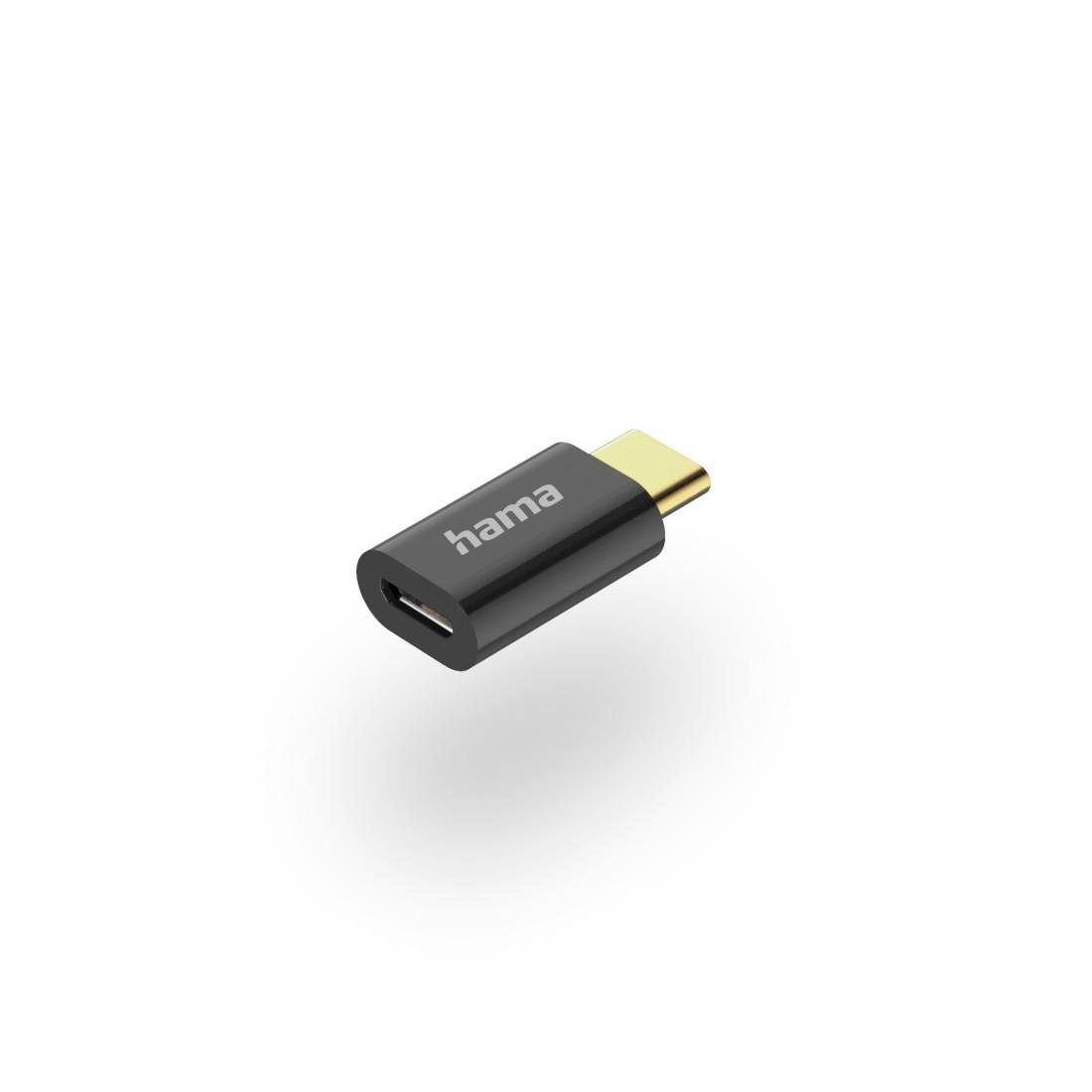 Hama USB-C-Adapter Micro-USB-Buchse - USB-C-Stecker ohne Kabel 480 Mbit/s  USB-Adapter USB-C zu Micro-USB, USB-Adapter mit USB-Standard 2.0 zum Laden,  Daten übertragen und Synchronisieren