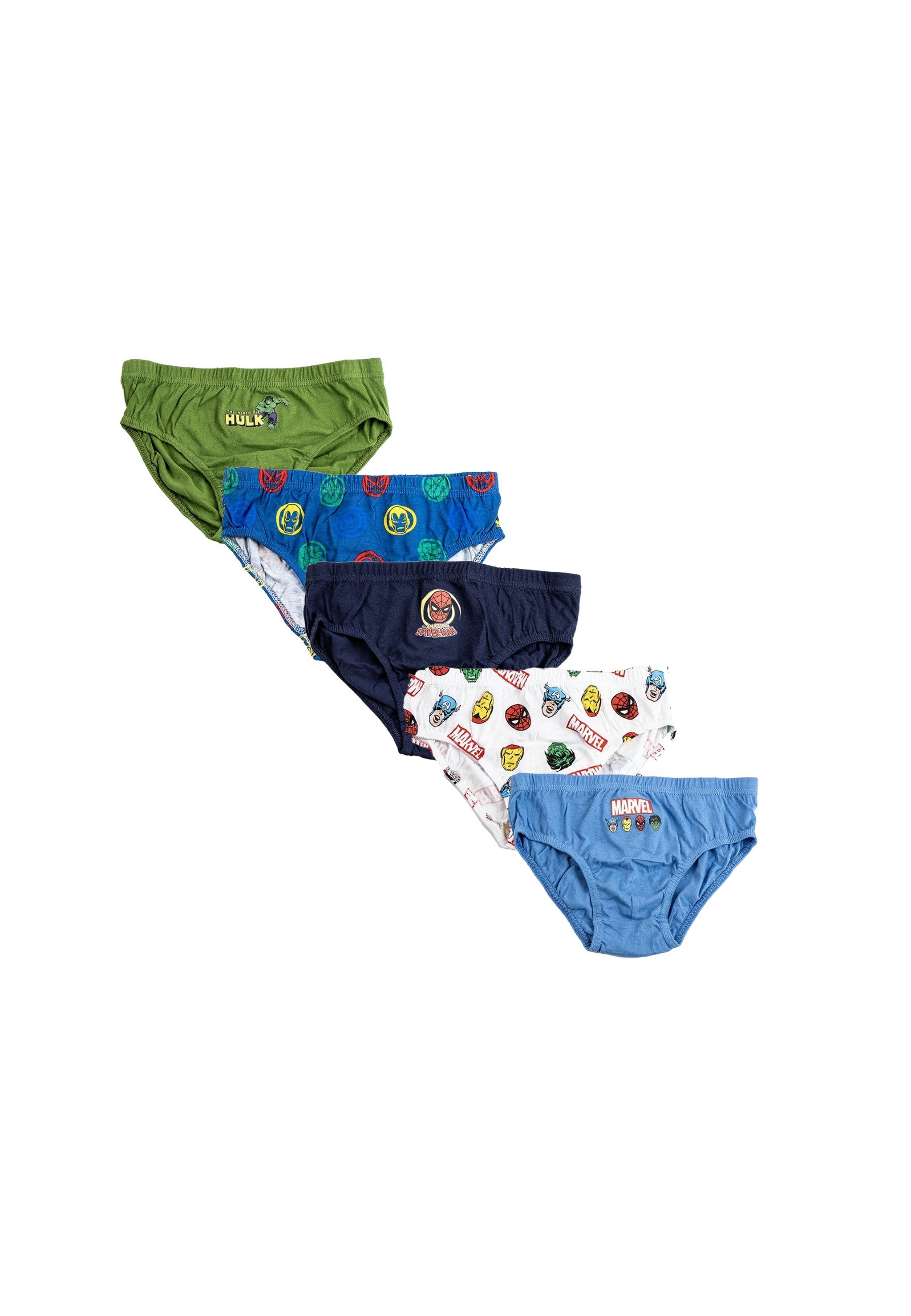 Disney Slip Jungen Unterwäsche Set 5 Teile Marvel (Set)