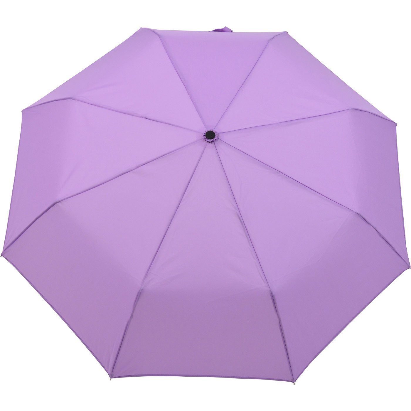 iX-brella Taschenregenschirm Mini Ultra Light hell-lila Dach dezent großem mit extra leicht, - 