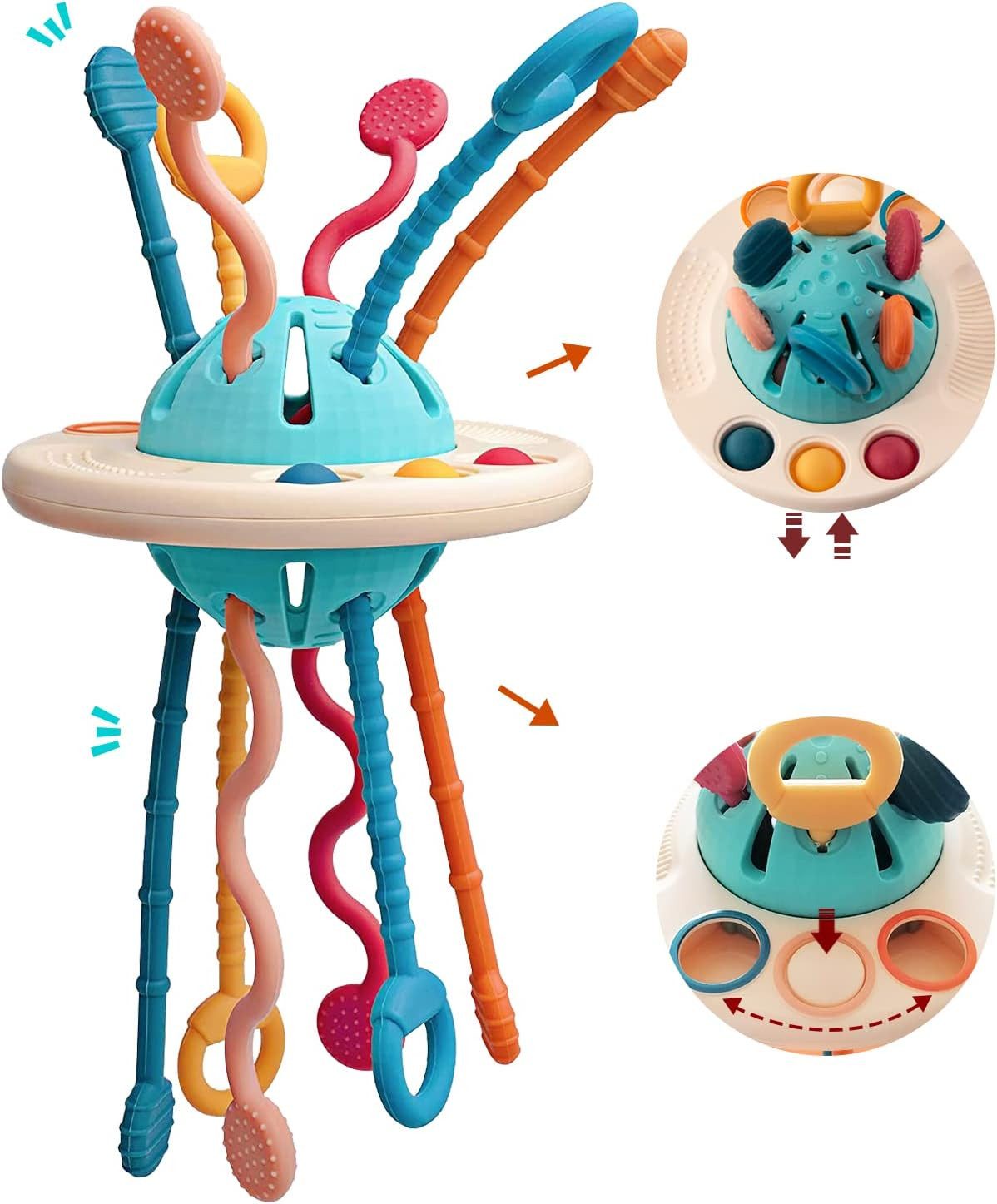 Inshow Lernspielzeug Sensorisches Baby Spielzeug 12–18 Monate, Spielzeug für Babys