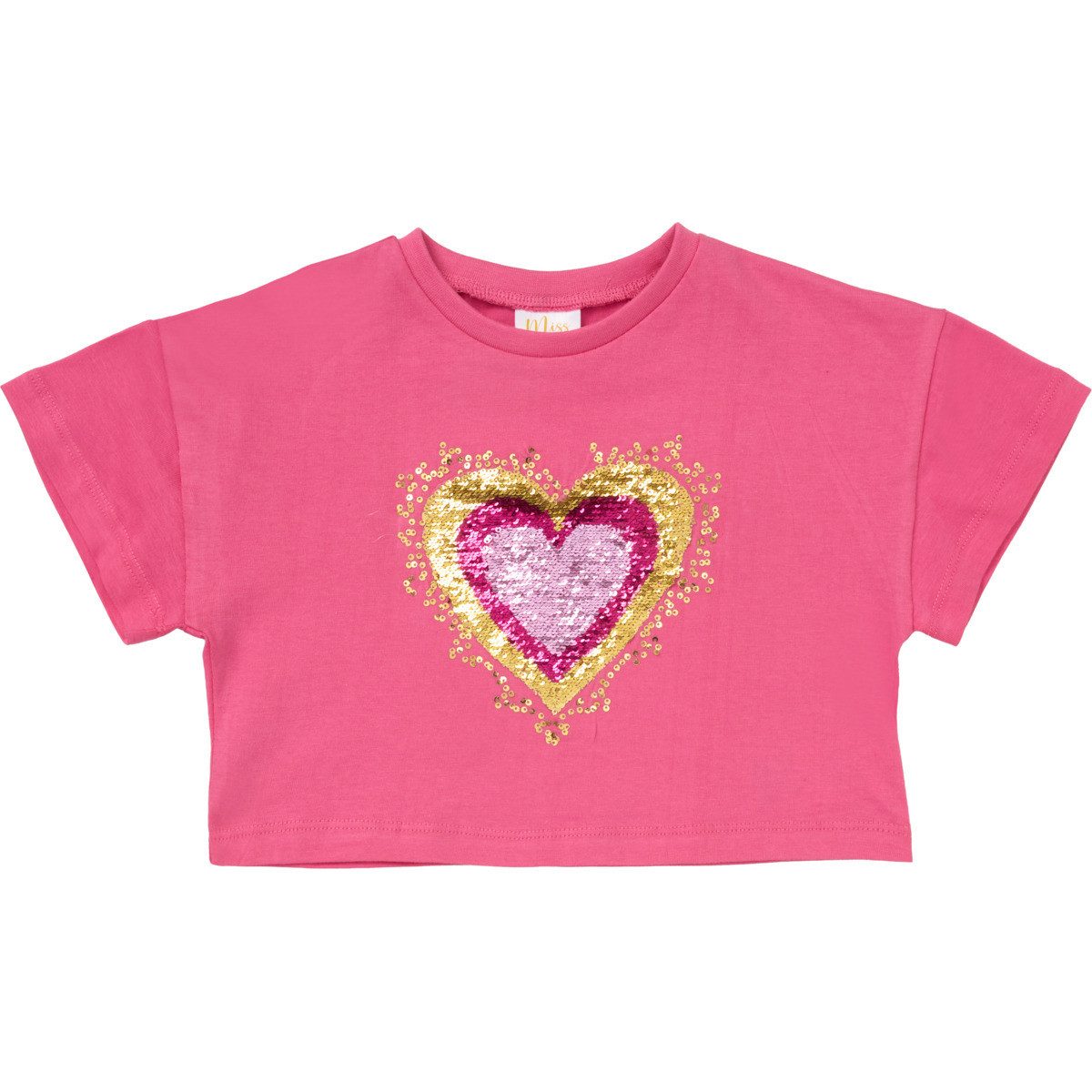 Miss Shirt & Rock Herz Mädchen, Unisex Kinder (2-tlg) Kinderset, Kinder Outfit, Kinder T-Shirt, Kinderrock, Zweiteiler