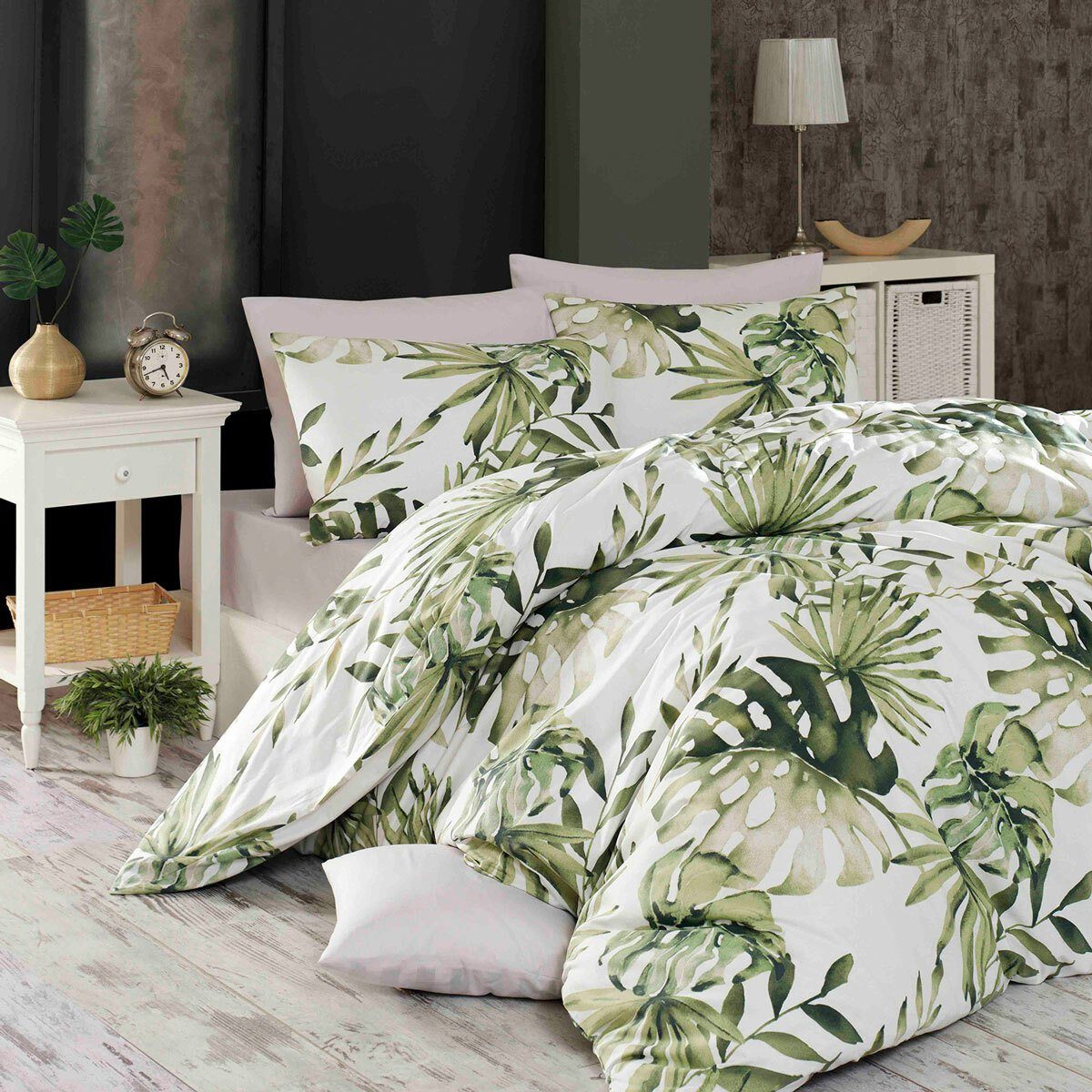 TRAUMSCHLAF Bettwäsche Botanic, Renforce, 2 teilig, günstig online kaufen