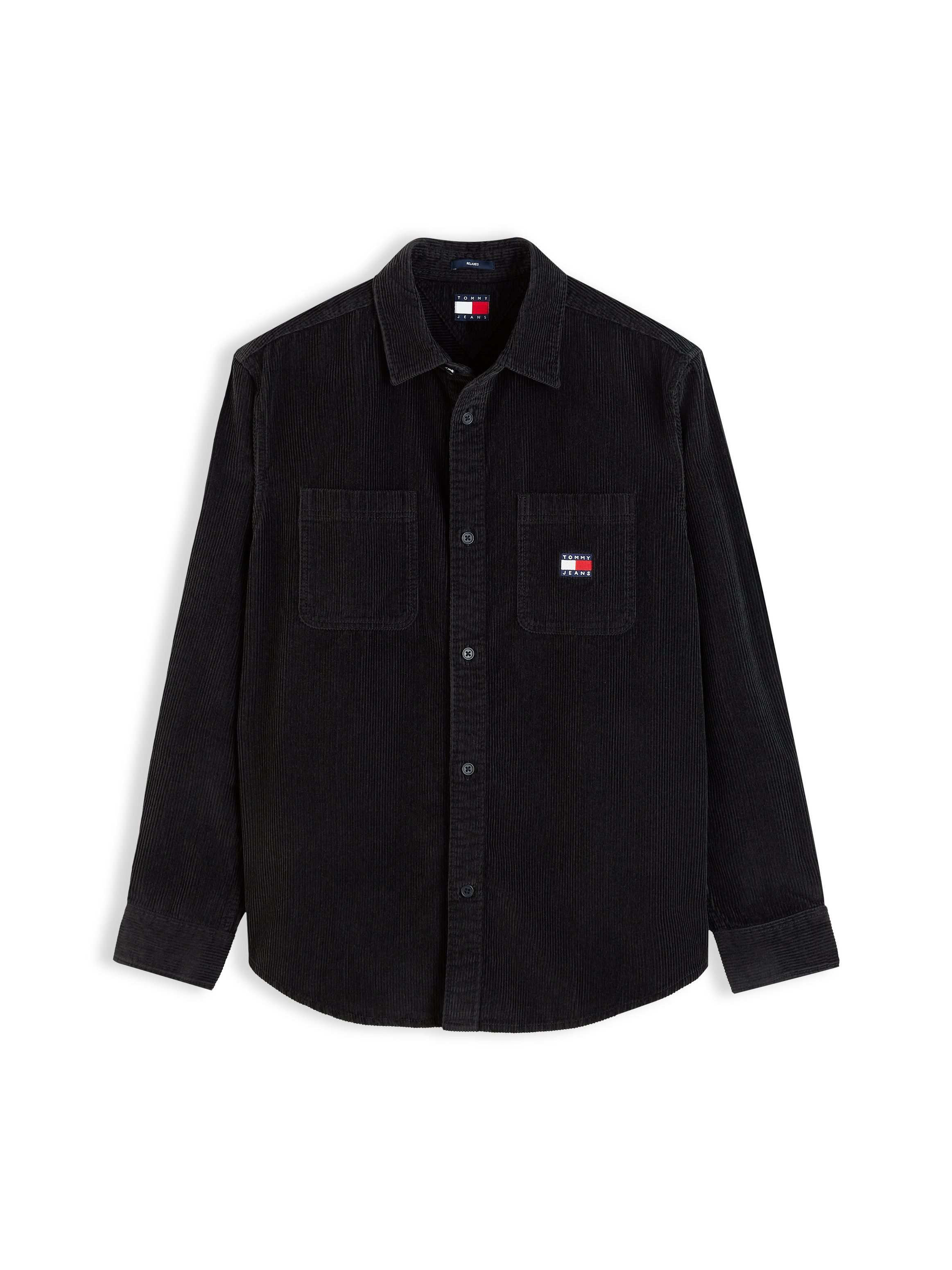 Tommy Jeans Langarmhemd RELAXED CORDUROY SHIRT Relaxed fit mit Brusttaschen – Bild 5 von 5