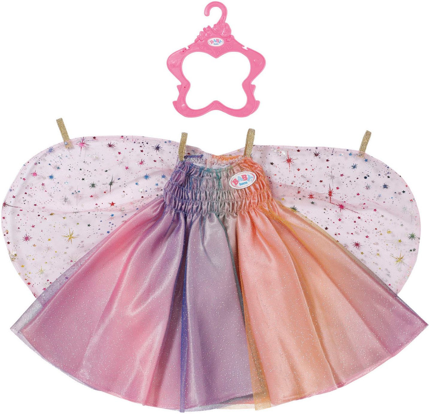 Baby Born Puppenkleidung Regenbogen Kleid, 43 cm günstig online kaufen
