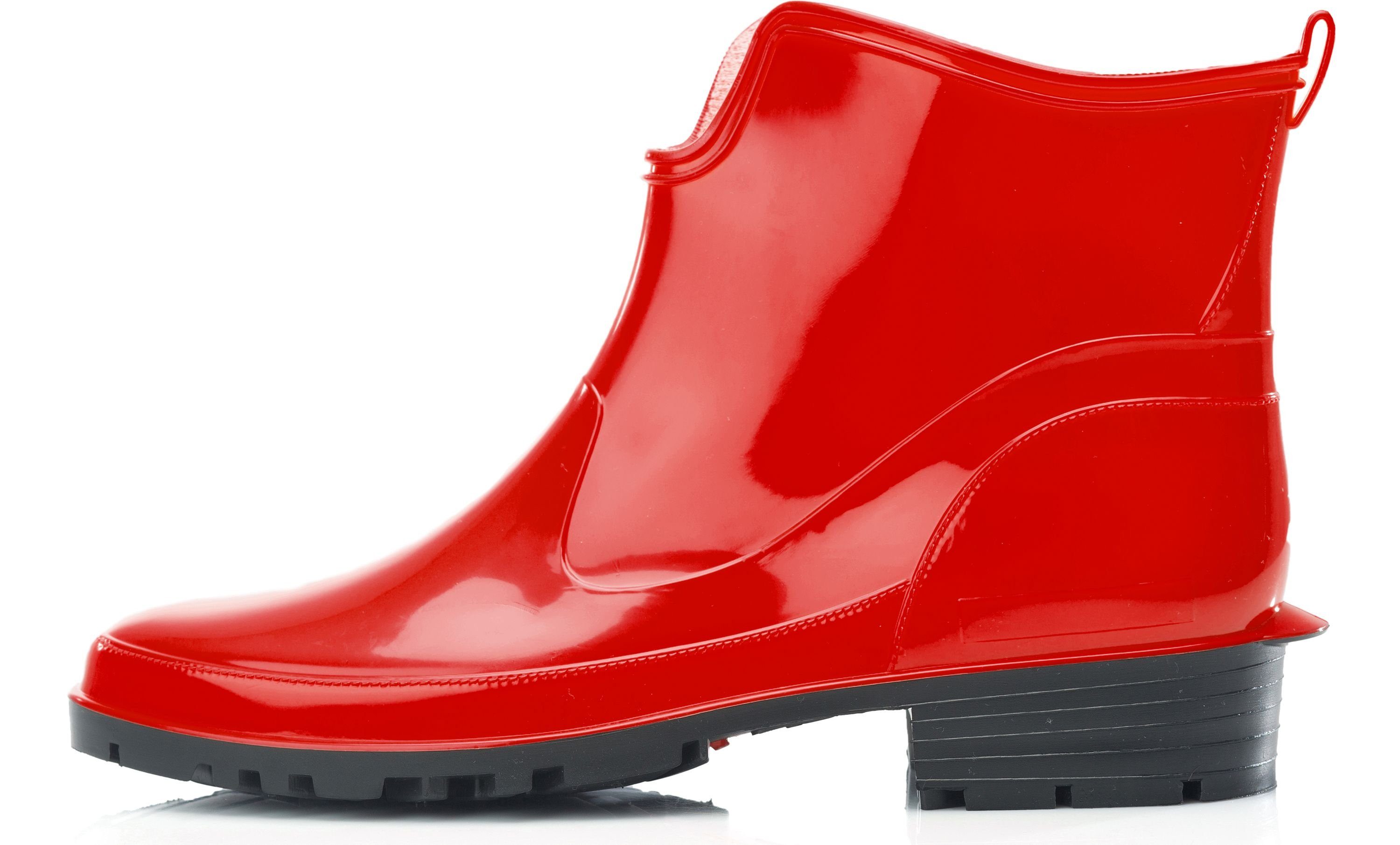 Ladeheid Gummistiefeletten LA-930 kurze Boots für Frauen Gummistiefel Damen günstig online kaufen