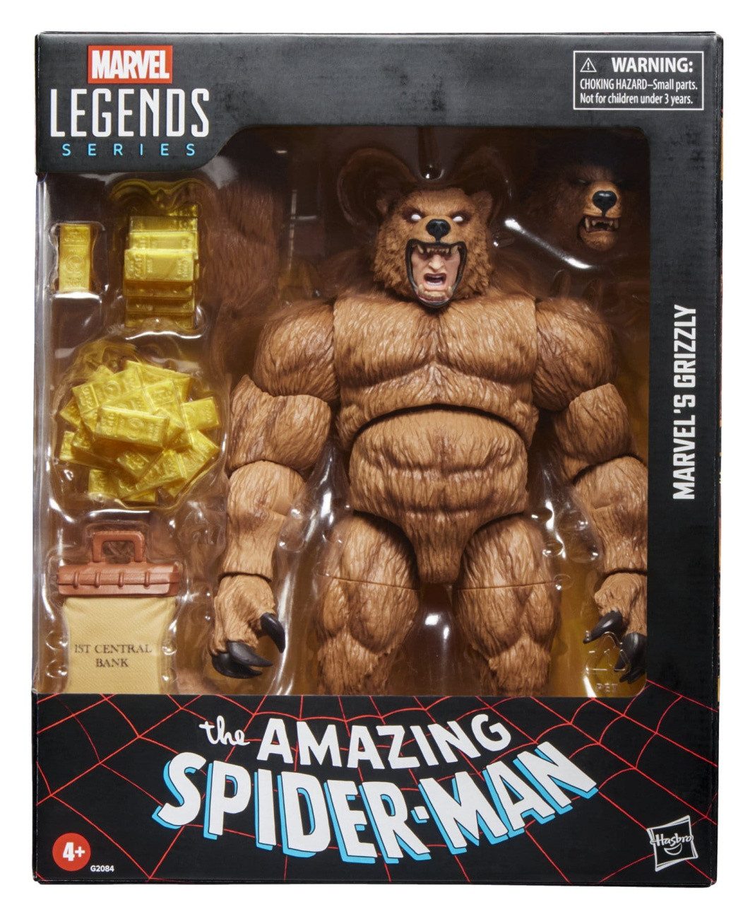 Hasbro Actionfigur The Amazing Spider-Man Marvel Legends Actionfigur Marvel's Grizzly 15