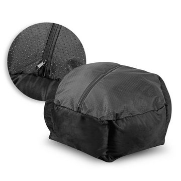 AIO Tierbett, Hundebett Deko-Velour