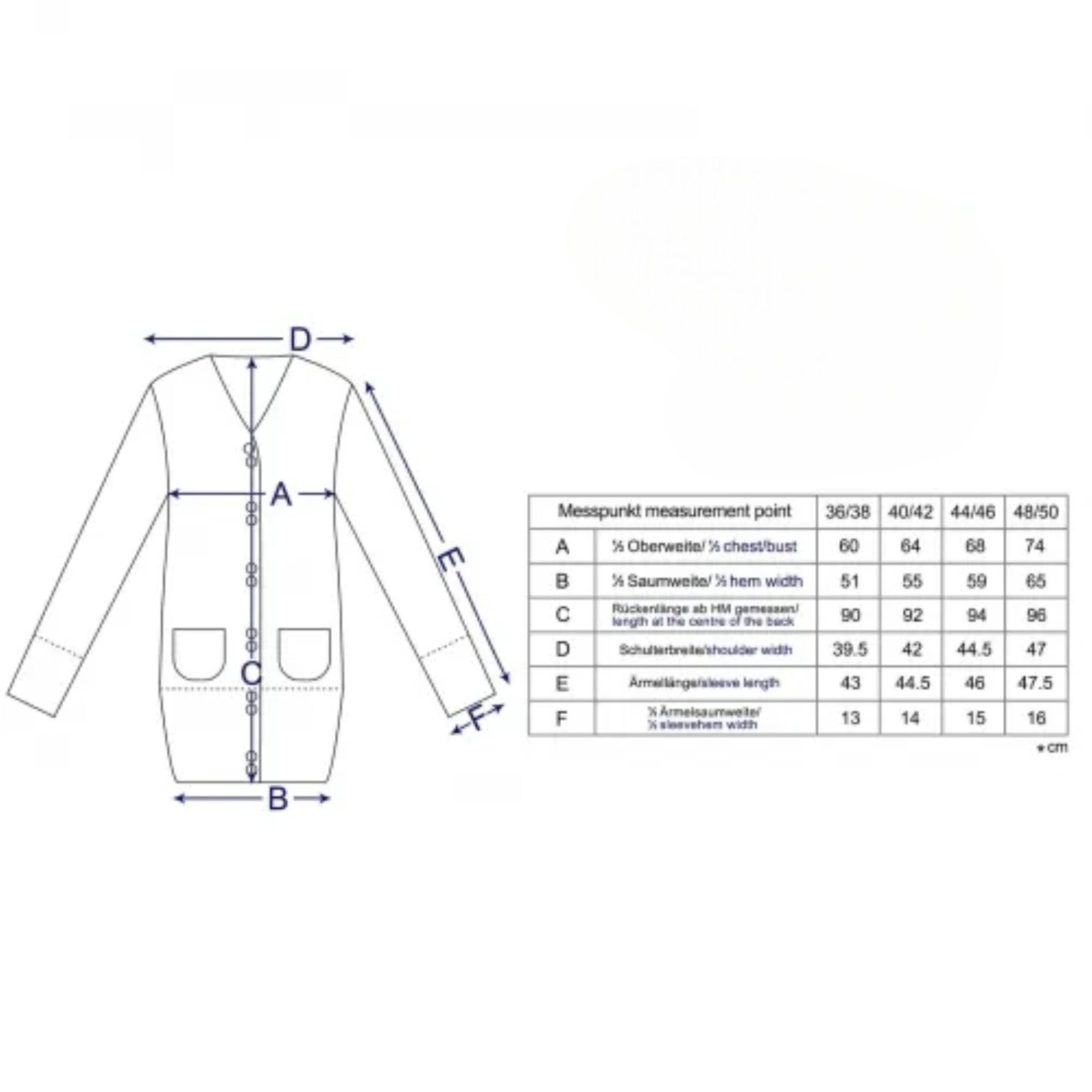 M-Diamant Cardigan Cardigan mit Knopfleiste Langarm Strickjacke Freizeitmantel (M-Diamant Kleidung) Komfortabler und warmer Cardigan mit Knopfleiste