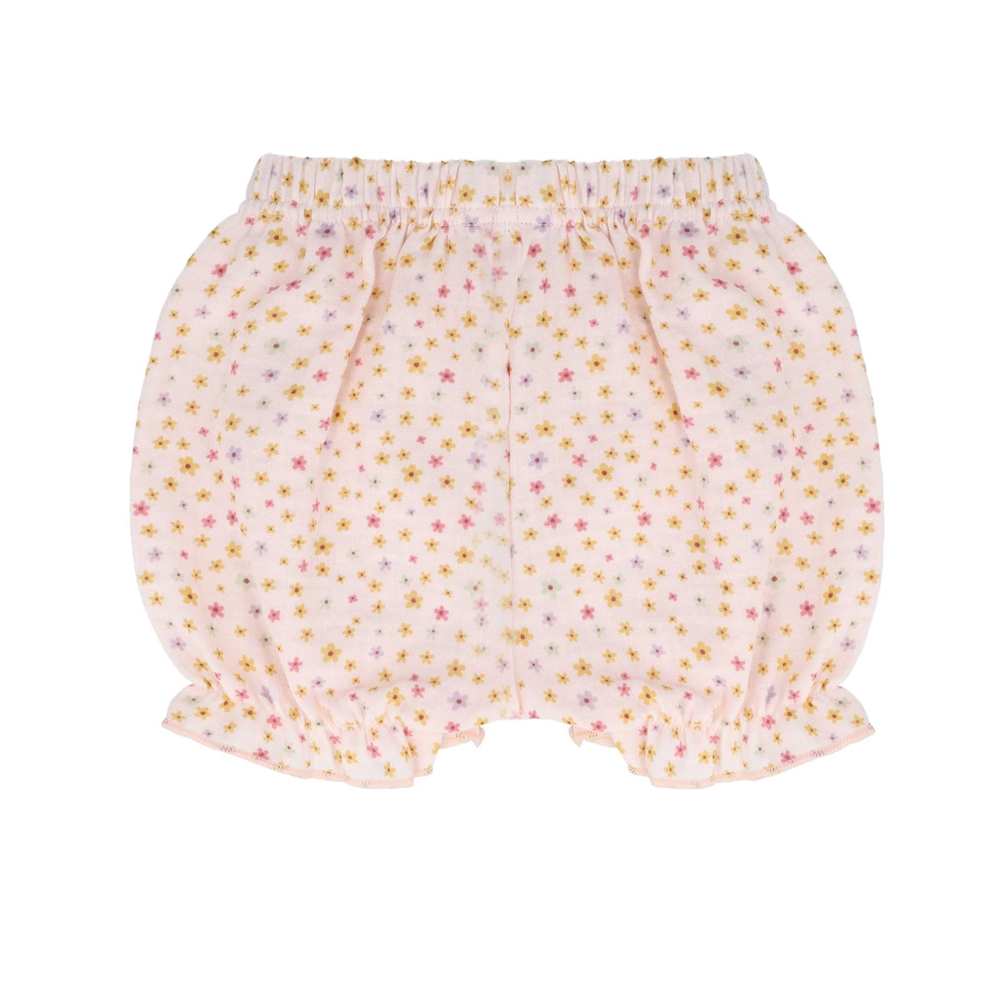 MAXIMO Pumphose rosa, Blümchen, Musselin, Pumphose, Baby Girl