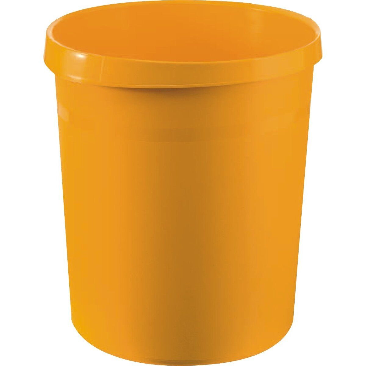 HAN-Bürogeräte Papierkorb Papierkorb Grip mit Griffmulden 18 Liter gelb