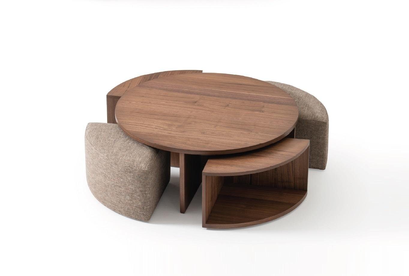 JVmoebel Couchtisch, Couchtisch Kaffeetisch Wohnzimmer braun Luxus Design Holztische Tisch
