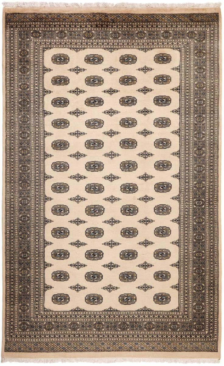 Orientteppich Pakistan Buchara 2ply 197x319 Handgeknüpfter Orientteppich, Nain Trading, rechteckig, Höhe: 8 mm