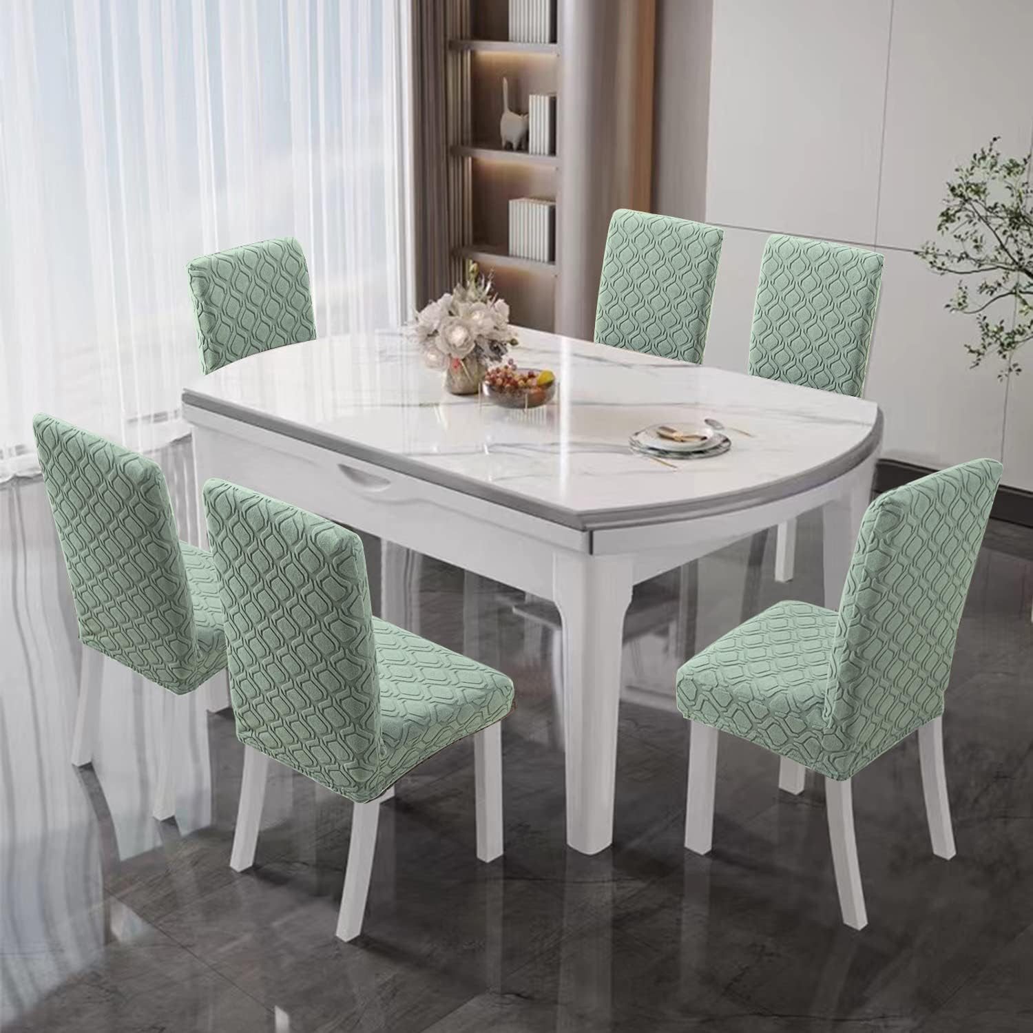 Coonoor Stuhlhusse Stretch Stuhlhussen Schwingstühle, Abnehmbarer Waschbare günstig online kaufen