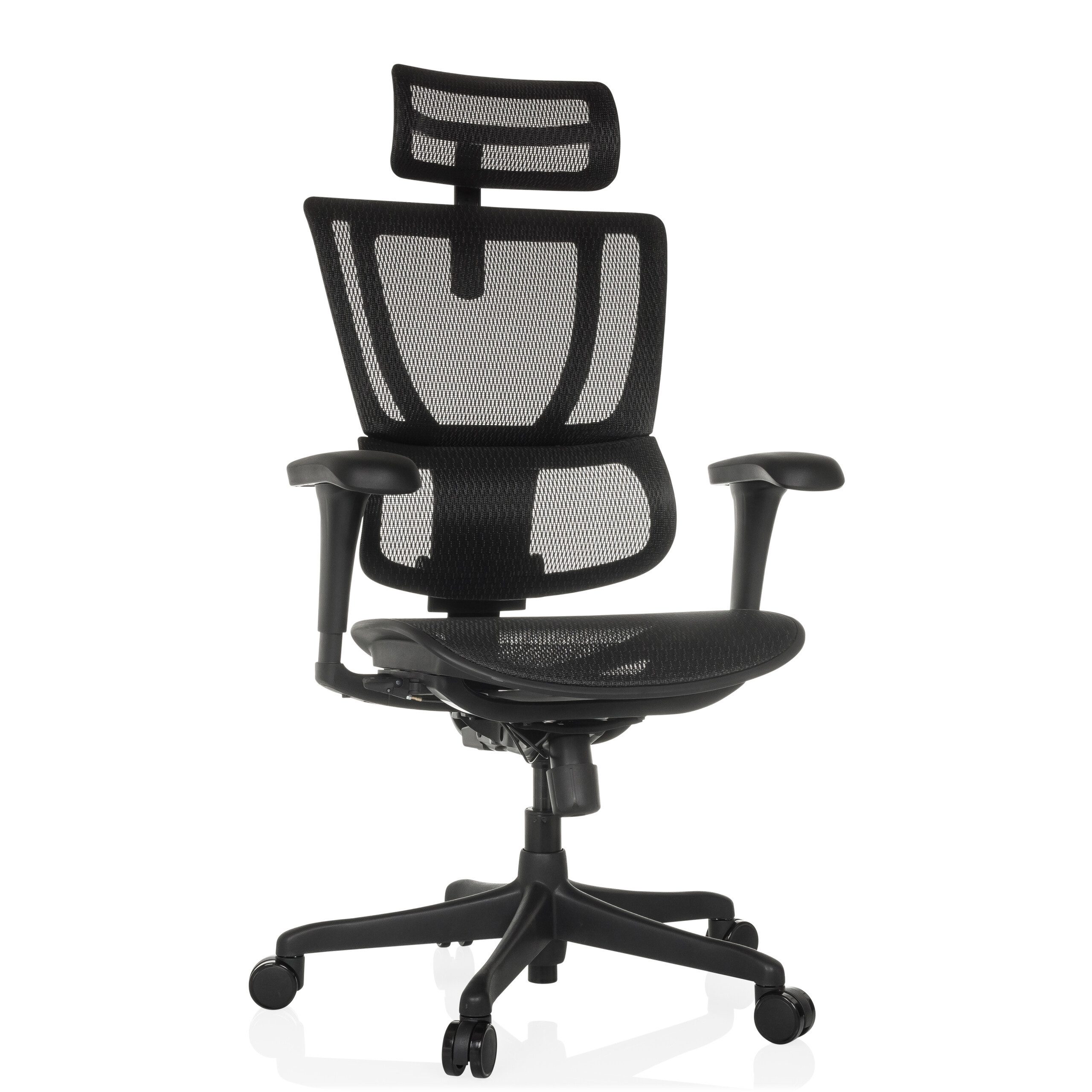 hjh OFFICE Drehstuhl Luxus Chefsessel ERGOHUMAN SLIM ECO M GEN2 (1 St), Profi Bürostuhl Schreibtischstuhl ergonomisch