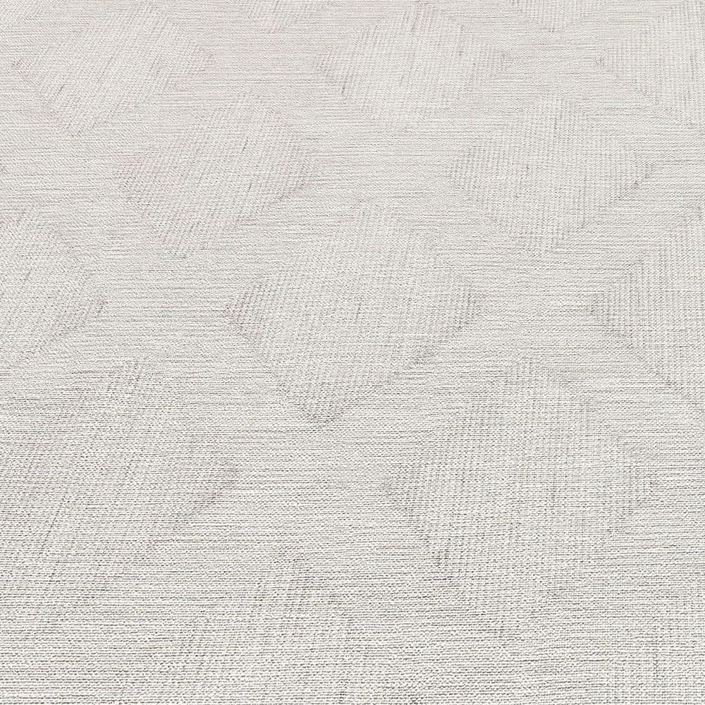 Erismann Vliestapete 3D-Effekt Kord-Optik Rauten Muster Grau Creme 10509-31