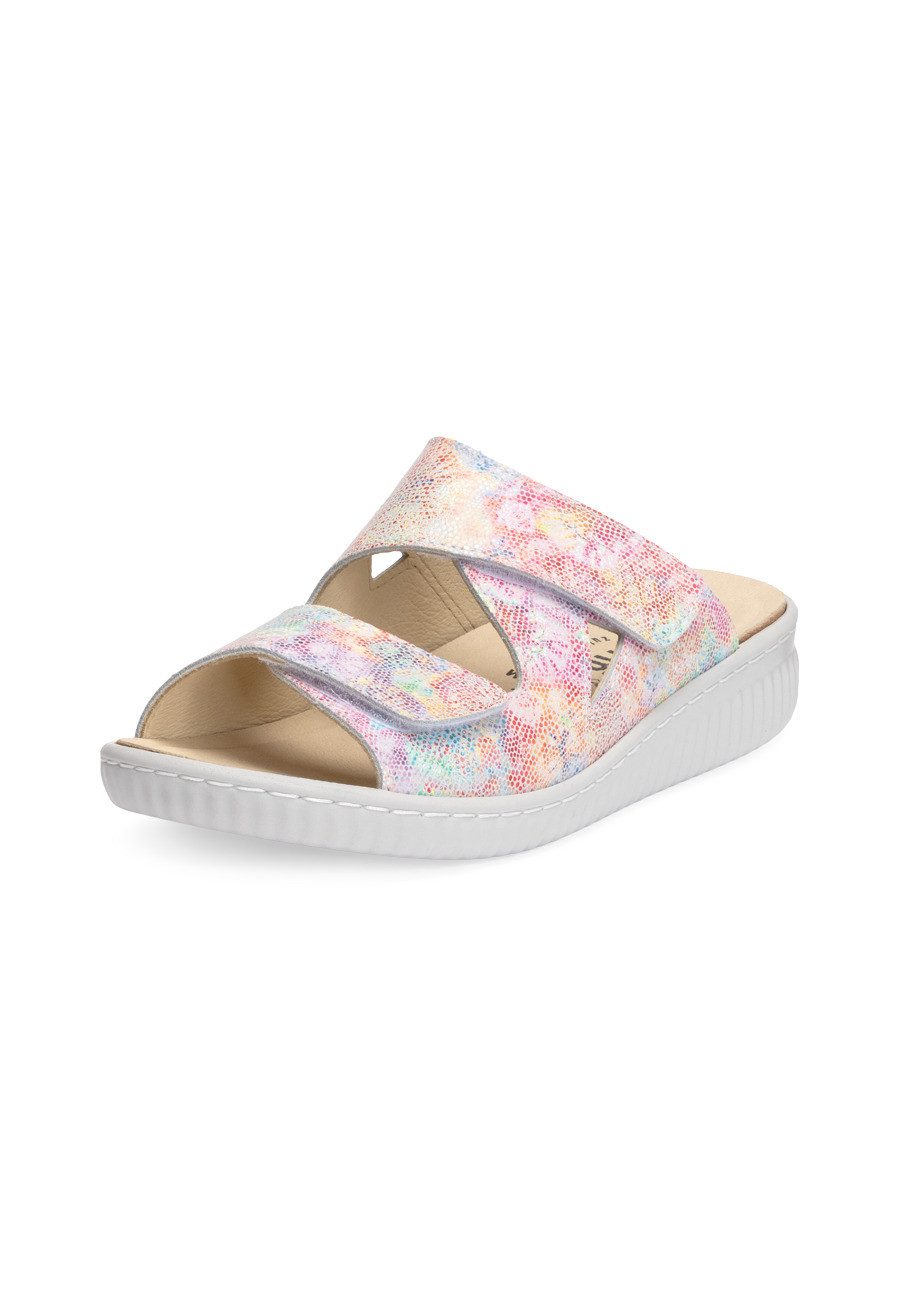 vitaform Damen Pantoletten Echt Leder Pantolette