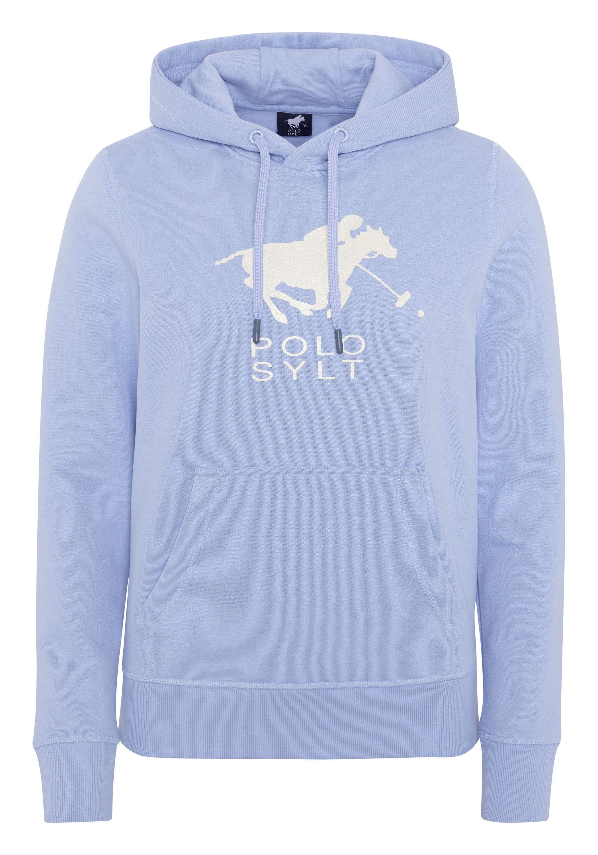 Polo Sylt Kapuzensweatshirt mit Glitter-Motiv