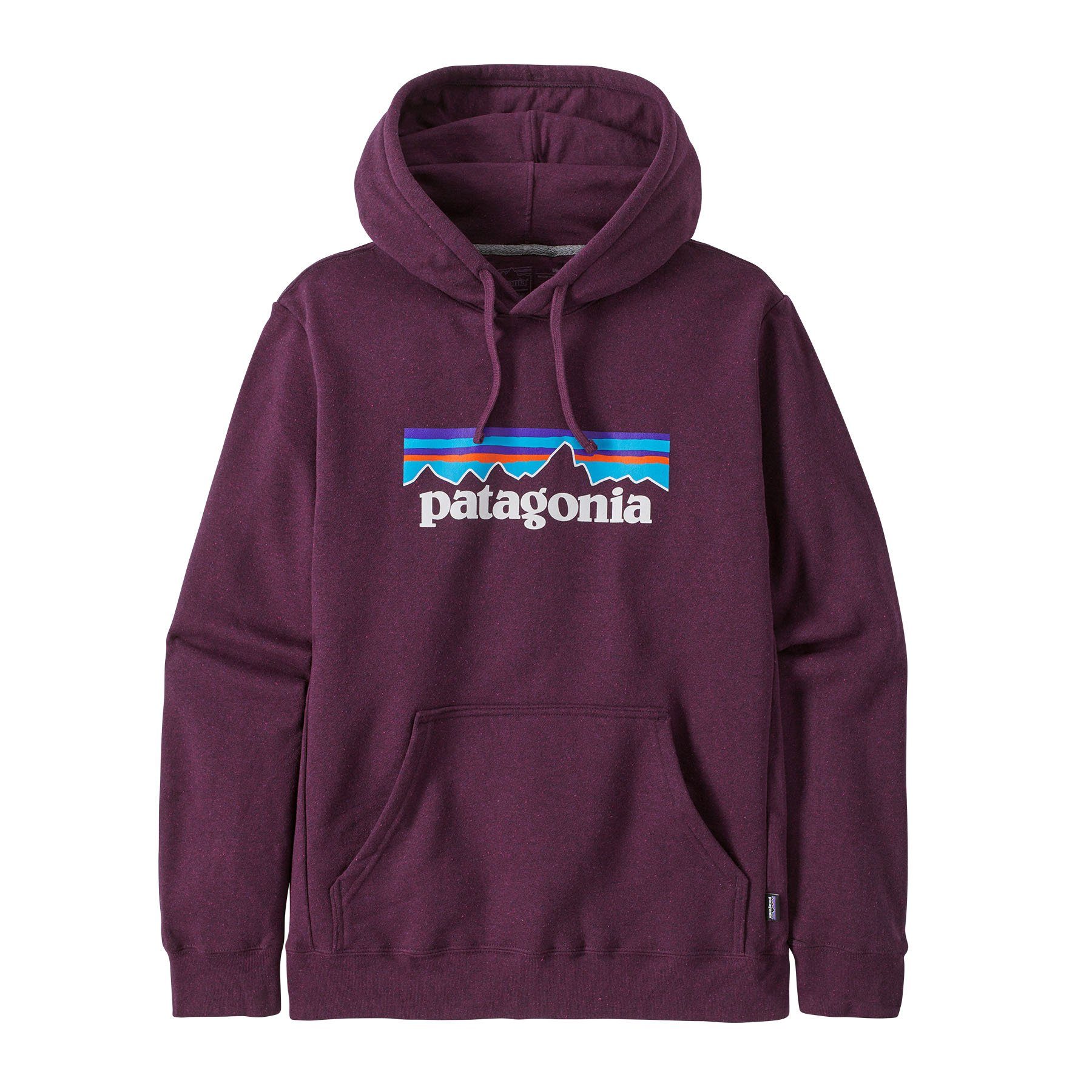 Patagonia Hoodie Patagonia Unisex Kapuzenpullover P-6 Logo Uprisal Hoody night plum