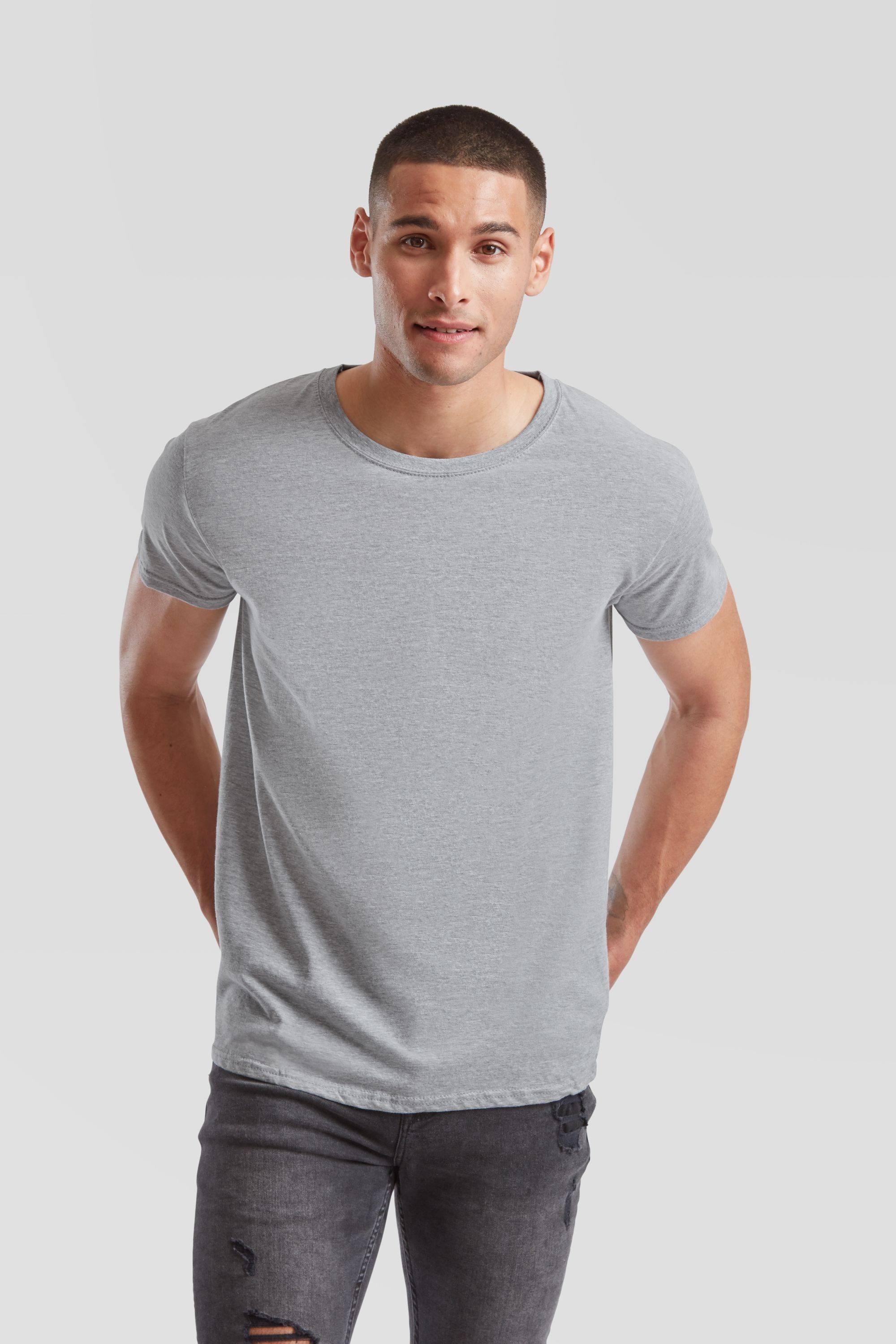 Fruit of the Loom Rundhalsshirt Iconic 150 T-Shirt – Bild 3 von 5