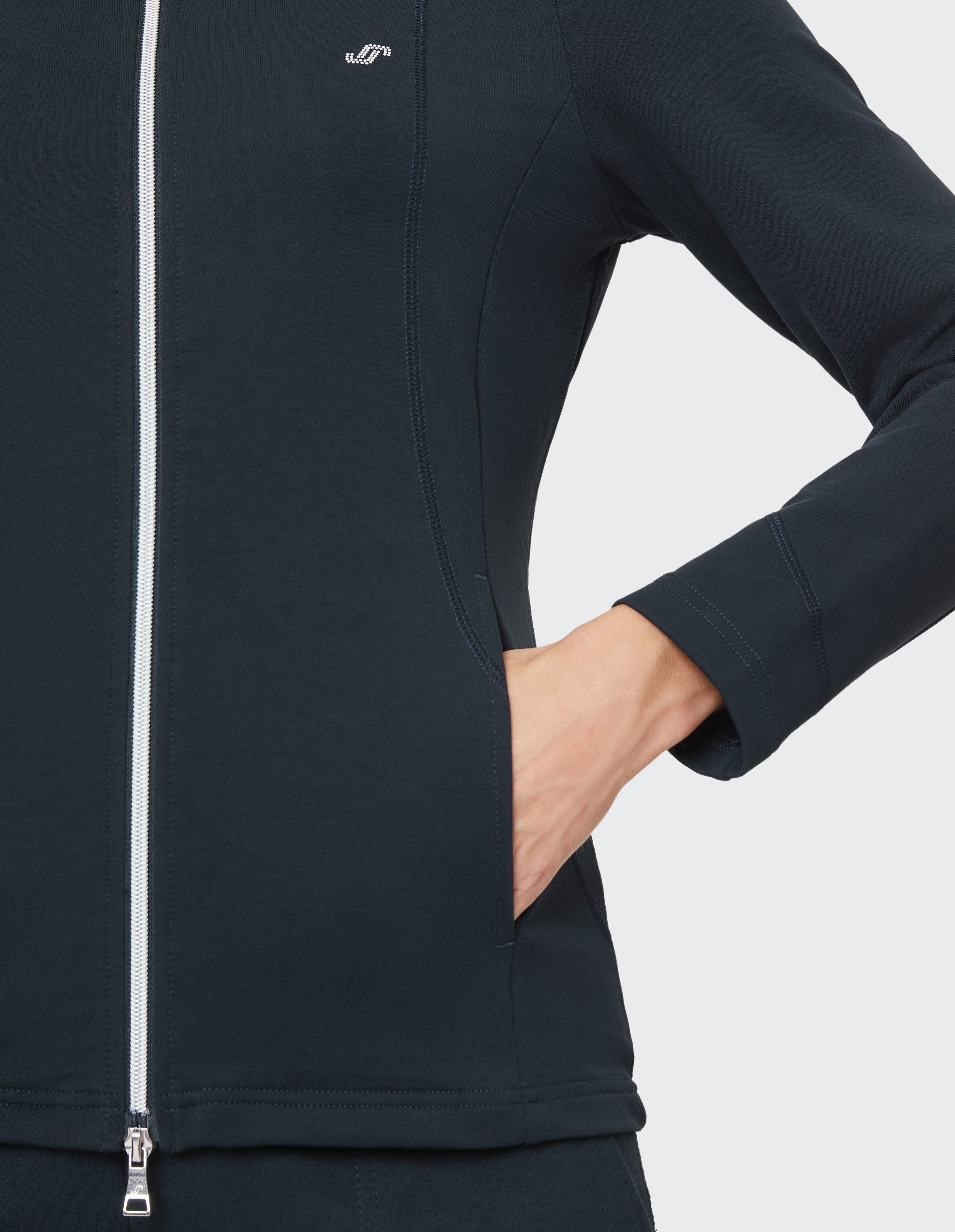 Joy Sportswear Sweatjacke DORIT mit Reißverschluss, Langarm, aus Baumwolle, Polyester und Elasthan – Bild 4 von 5
