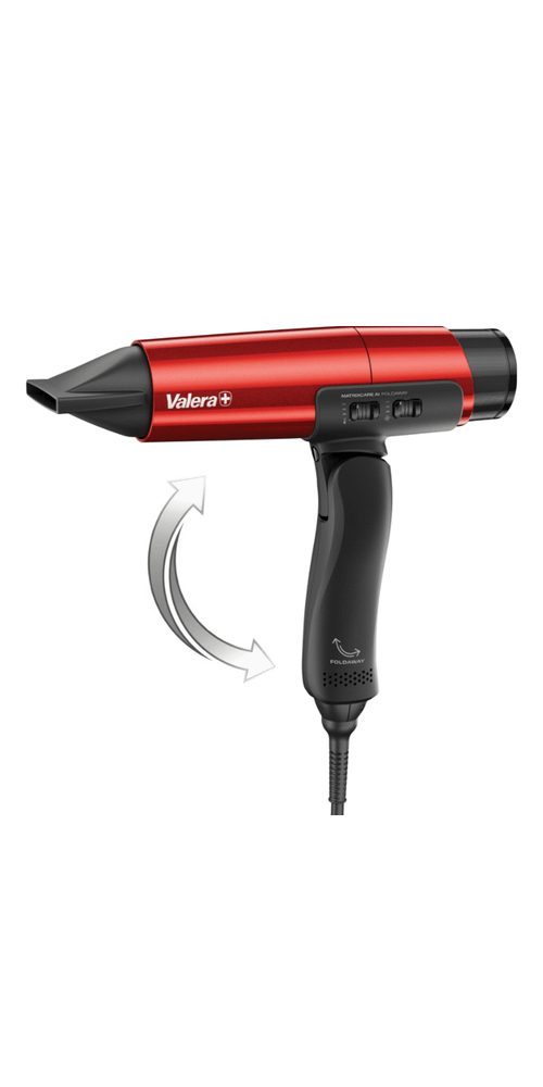 Valera Haartrockner Valera MatrixCare AI FoldAway Metallic Red 2000W