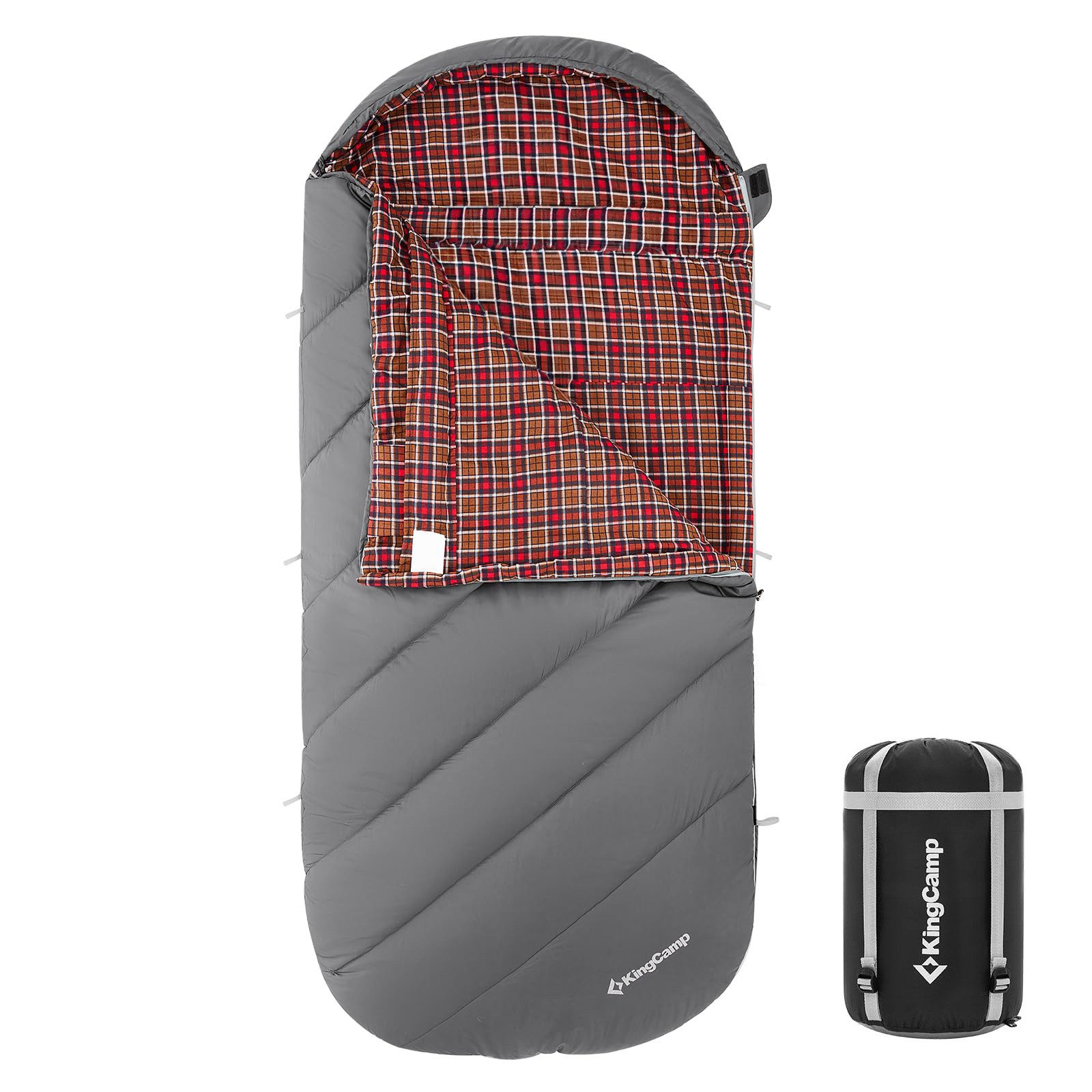 KingCamp Mumienschlafsack Deckenschlafsack Freespace 250 Winter, Schlafsack günstig online kaufen