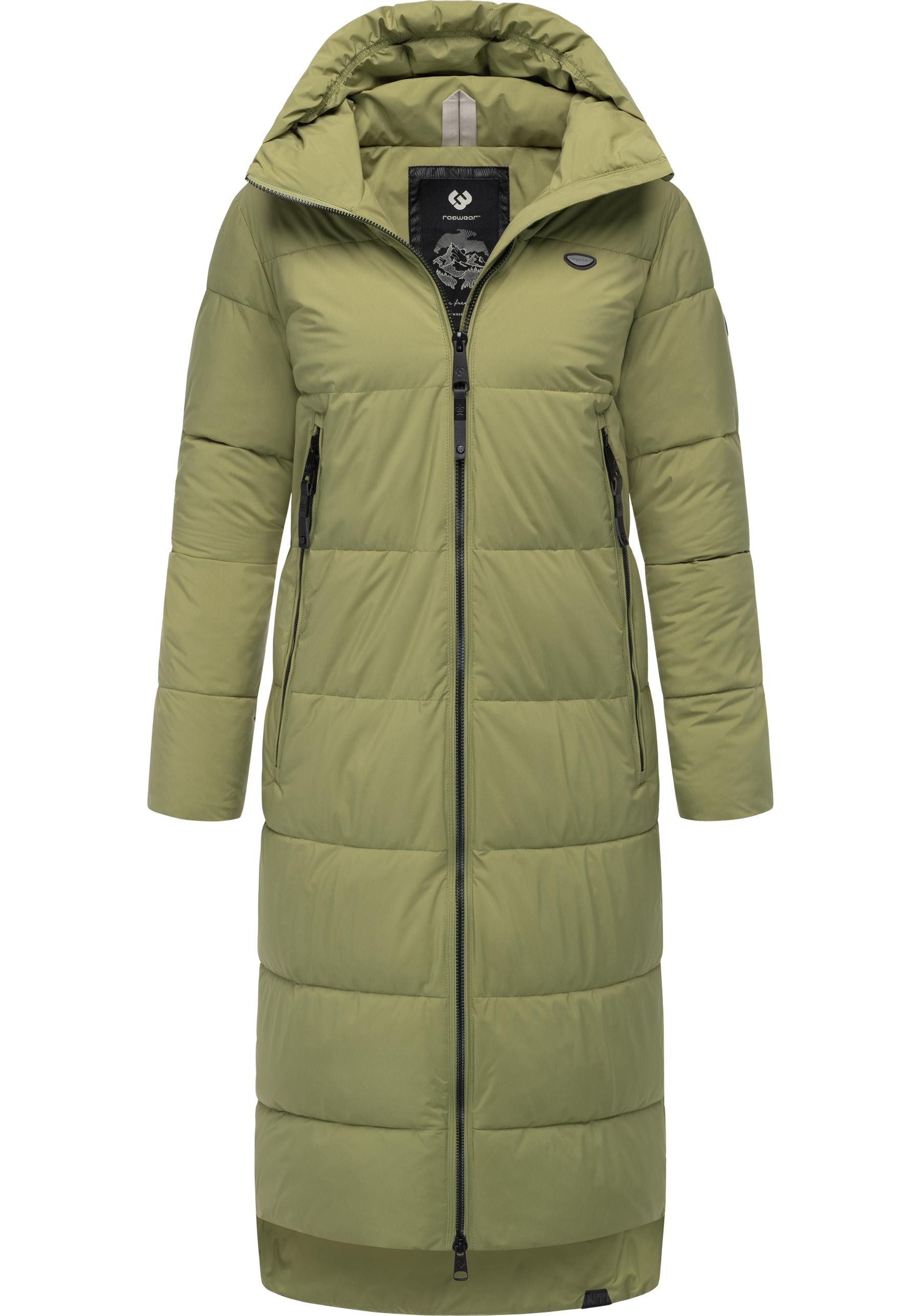 Ragwear Wintermantel Patrise Extralanger Damen Winter Steppmantel mit Gehsc günstig online kaufen