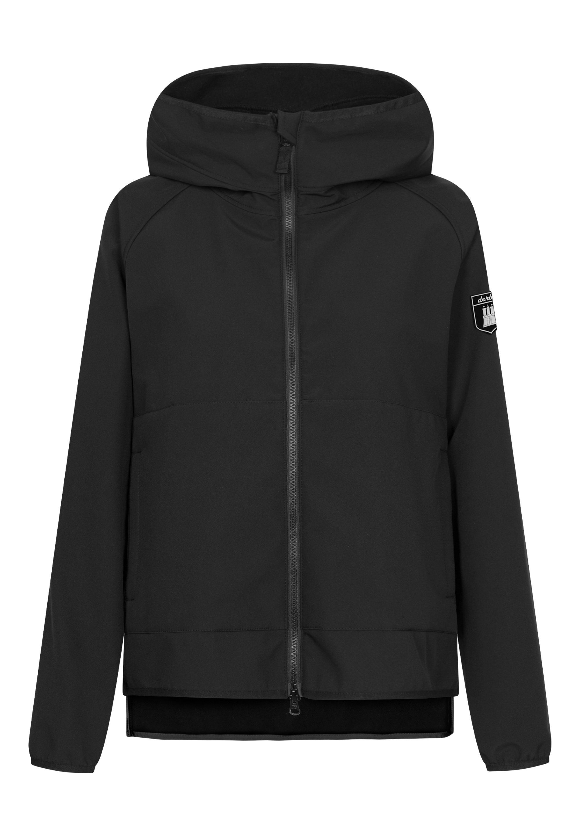 Derbe Softshelljacke Peutby wasserabweisend, winddicht, Kapuze günstig online kaufen
