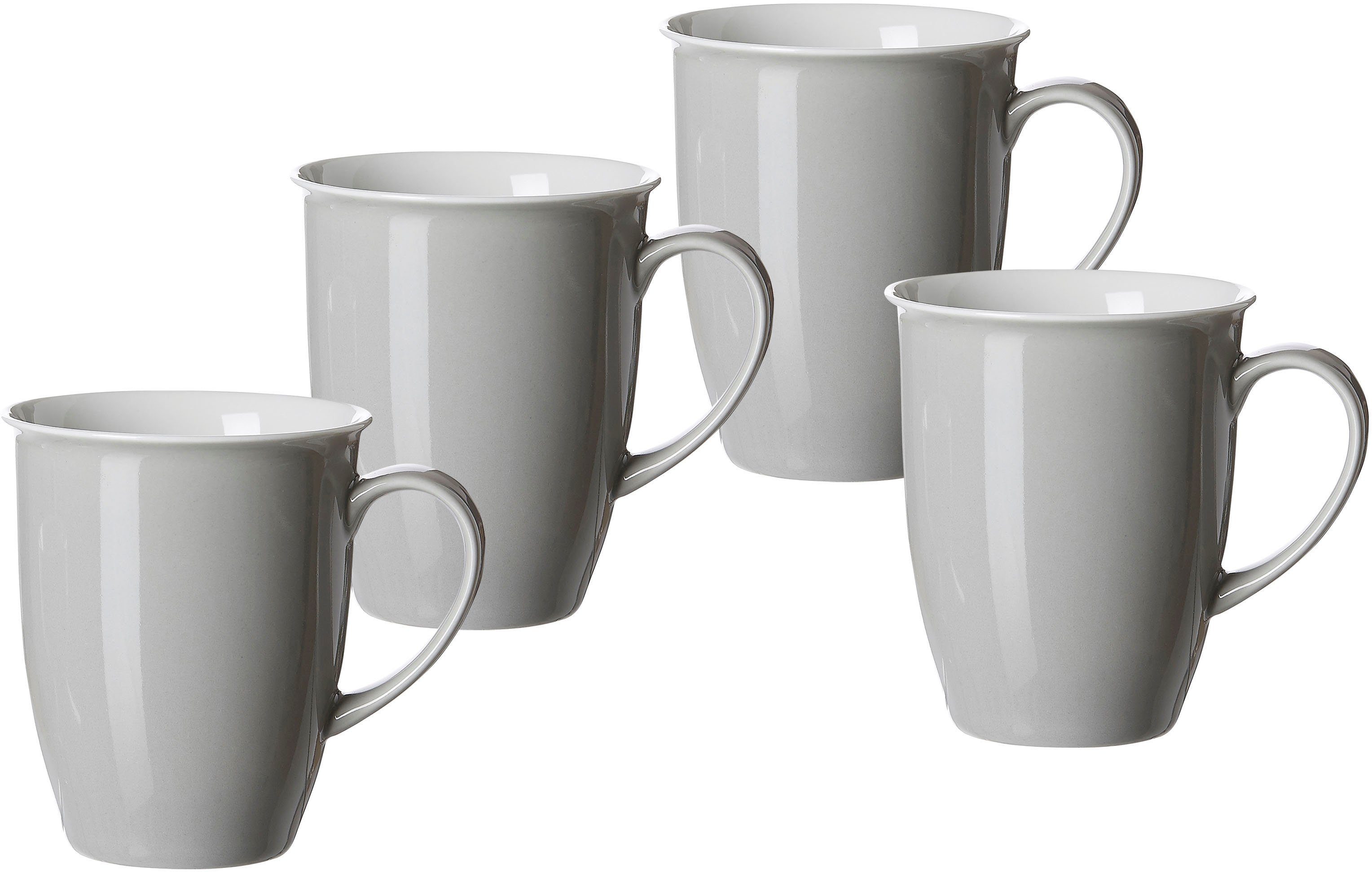 Ritzenhoff & Breker Becher Doppio, 4-tlg., Porzellan, 4-teilig