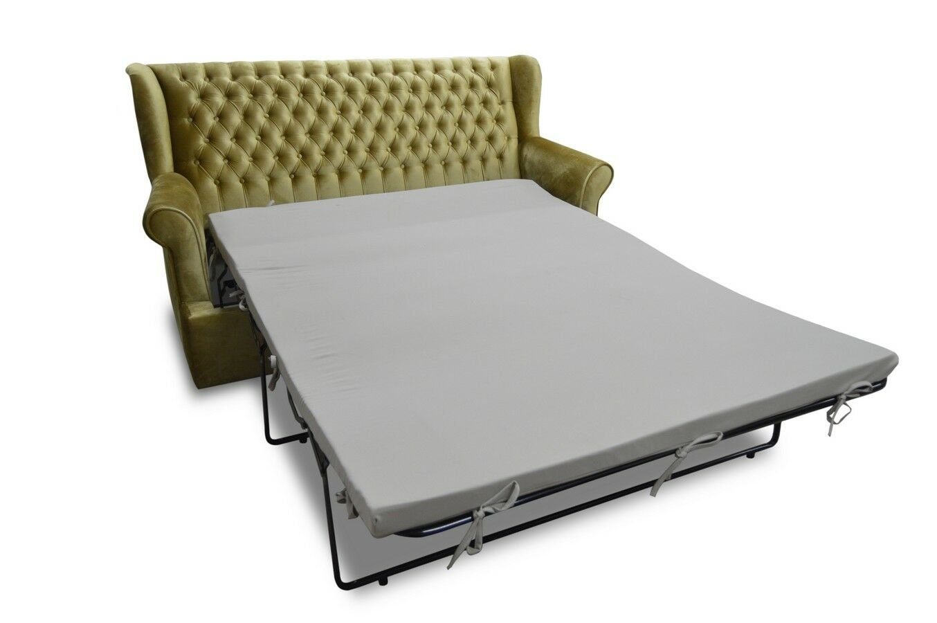 JVmoebel Sofa Chesterfield Couch Sofa Made in Mit Polster Bettfunktion Europe Designer Sitz