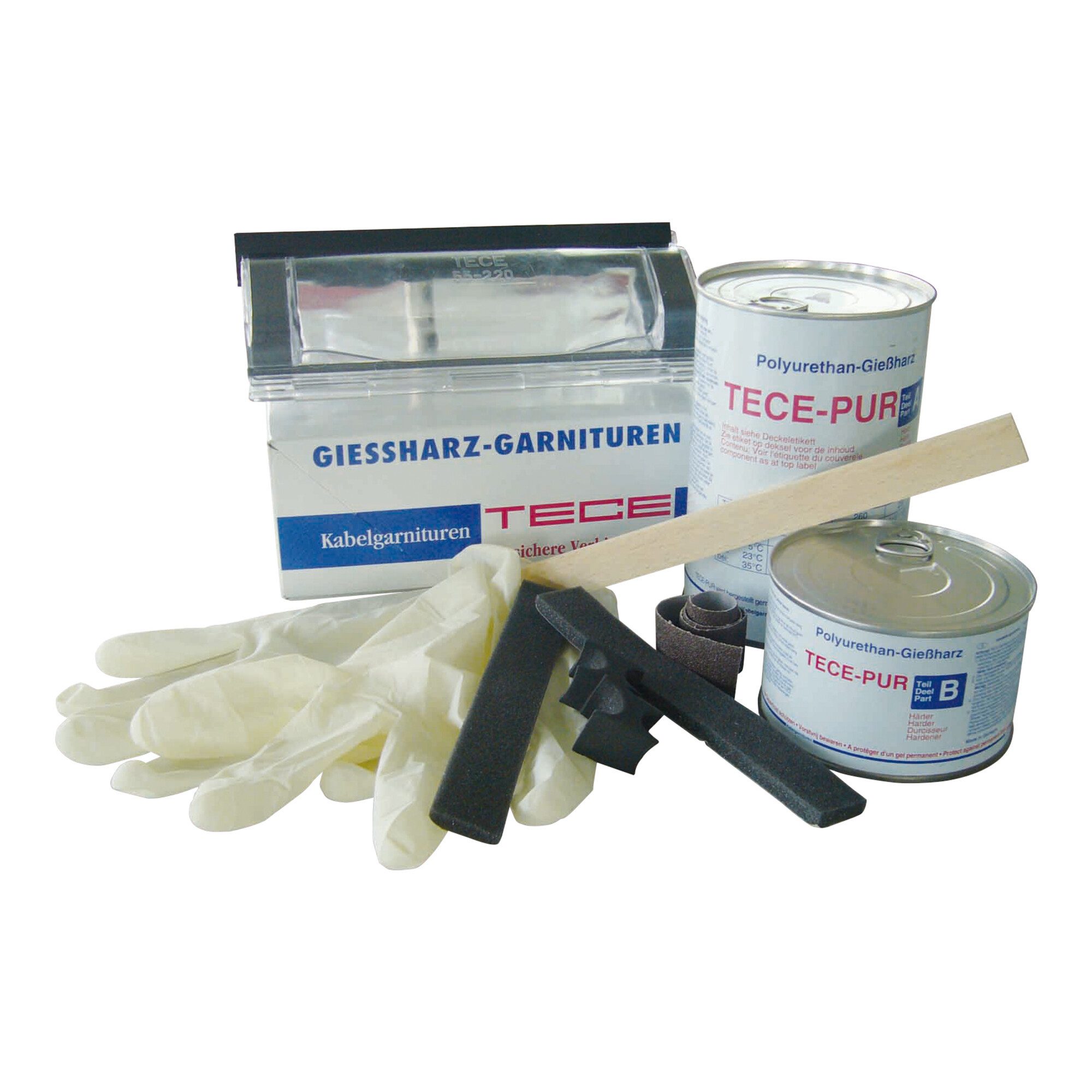 Cimco Gardinenbefestigungen Ersatzteile Cimco Giessharz-Muffe 40-175mm 184660