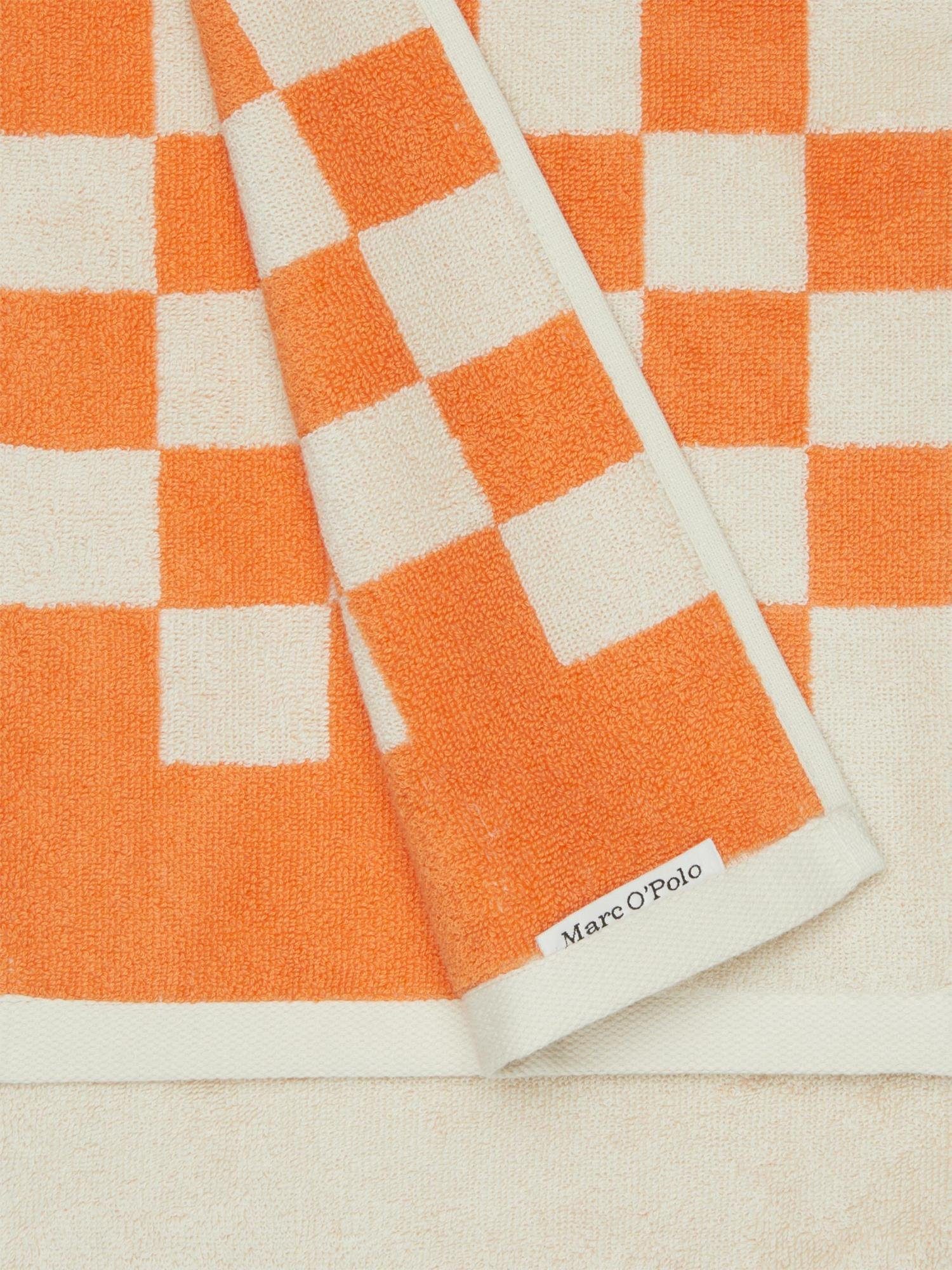 mit Marc Frottier (1-St), Home Jacquard-Karomuster O'Polo Melone Handtücher Checker,
