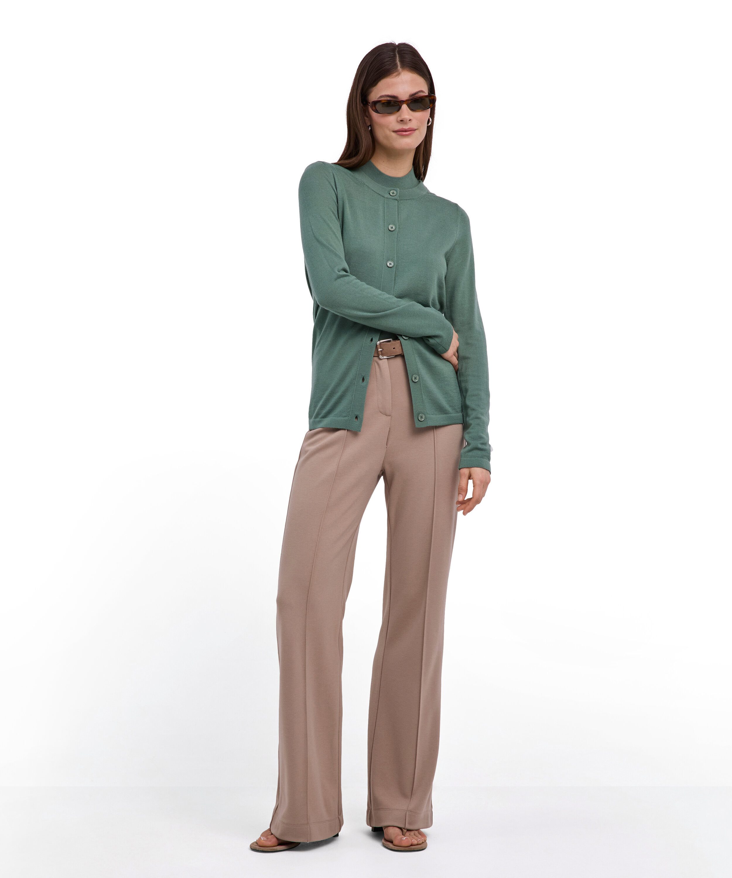 FALKE Strickjacke Pure Merino Wool Cardigan (1-tlg)