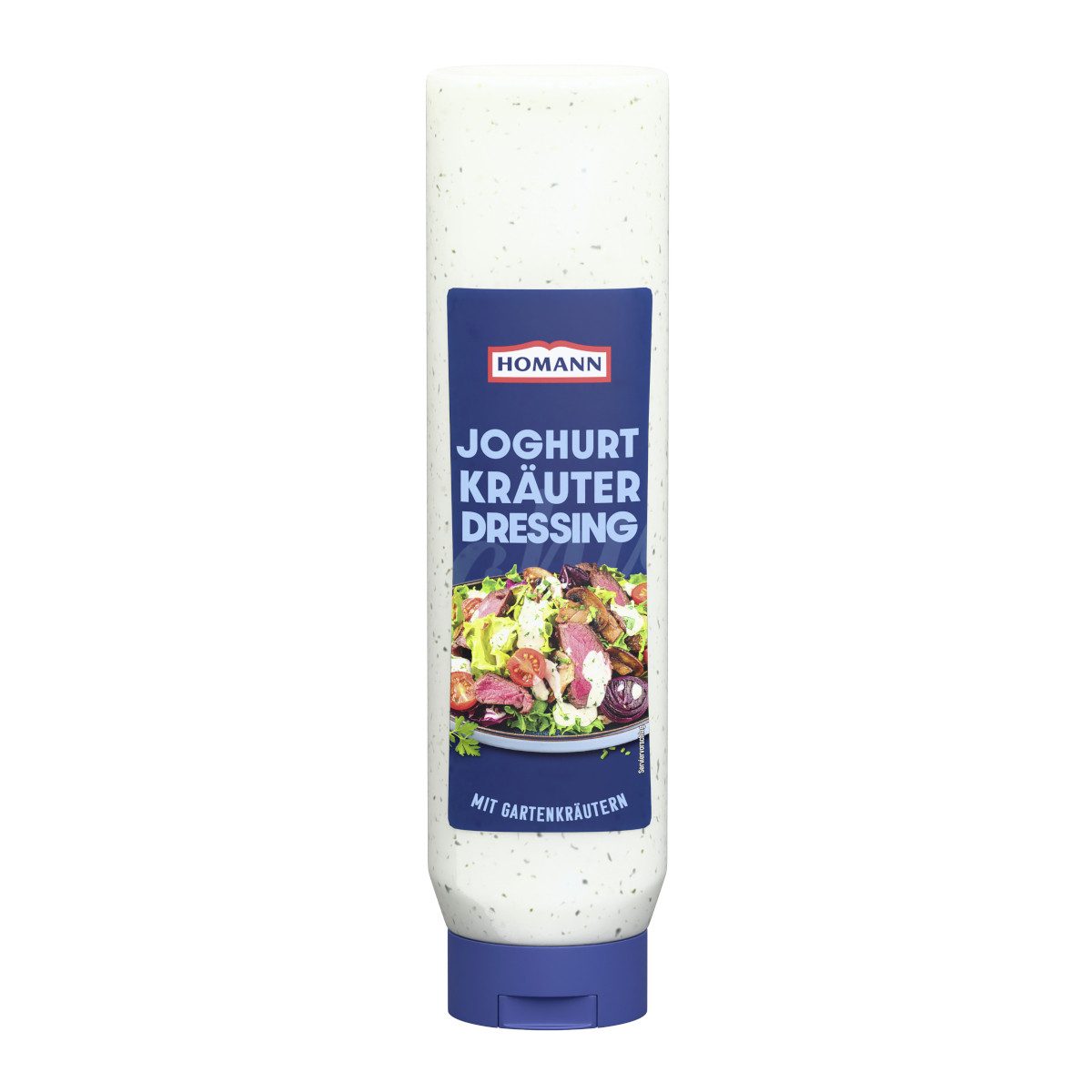 Homann Saucen, Homann Joghurt-Kräuter Dressing frische Kräuternote Packung 875ml