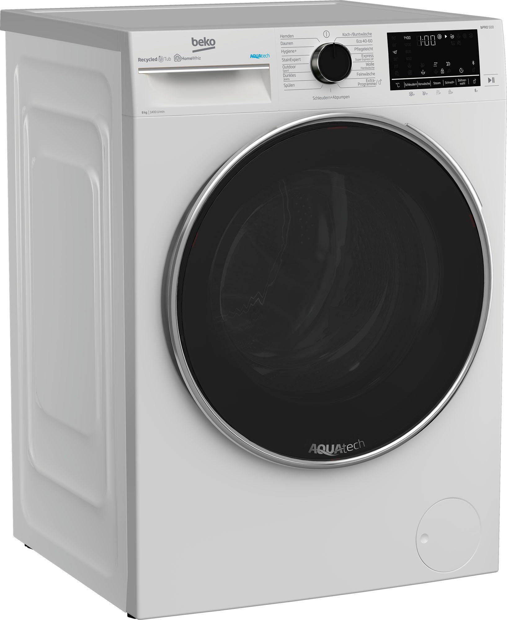 Notfallgroßer Preisnachlass BEKO Waschmaschine B5WFU58418W, 8 kg, 1400 U/min