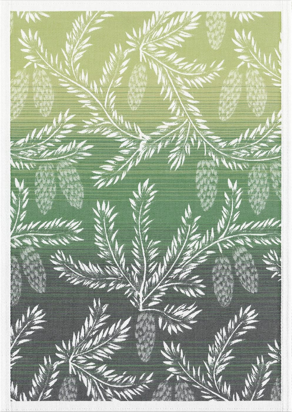 EKELUND MASTER WEAVERS 1692 Geschirrtuch Küchenhandtuch Frostgren 040 48x70 cm, (1-tlg., 1 x Geschirrtuch), gewebt