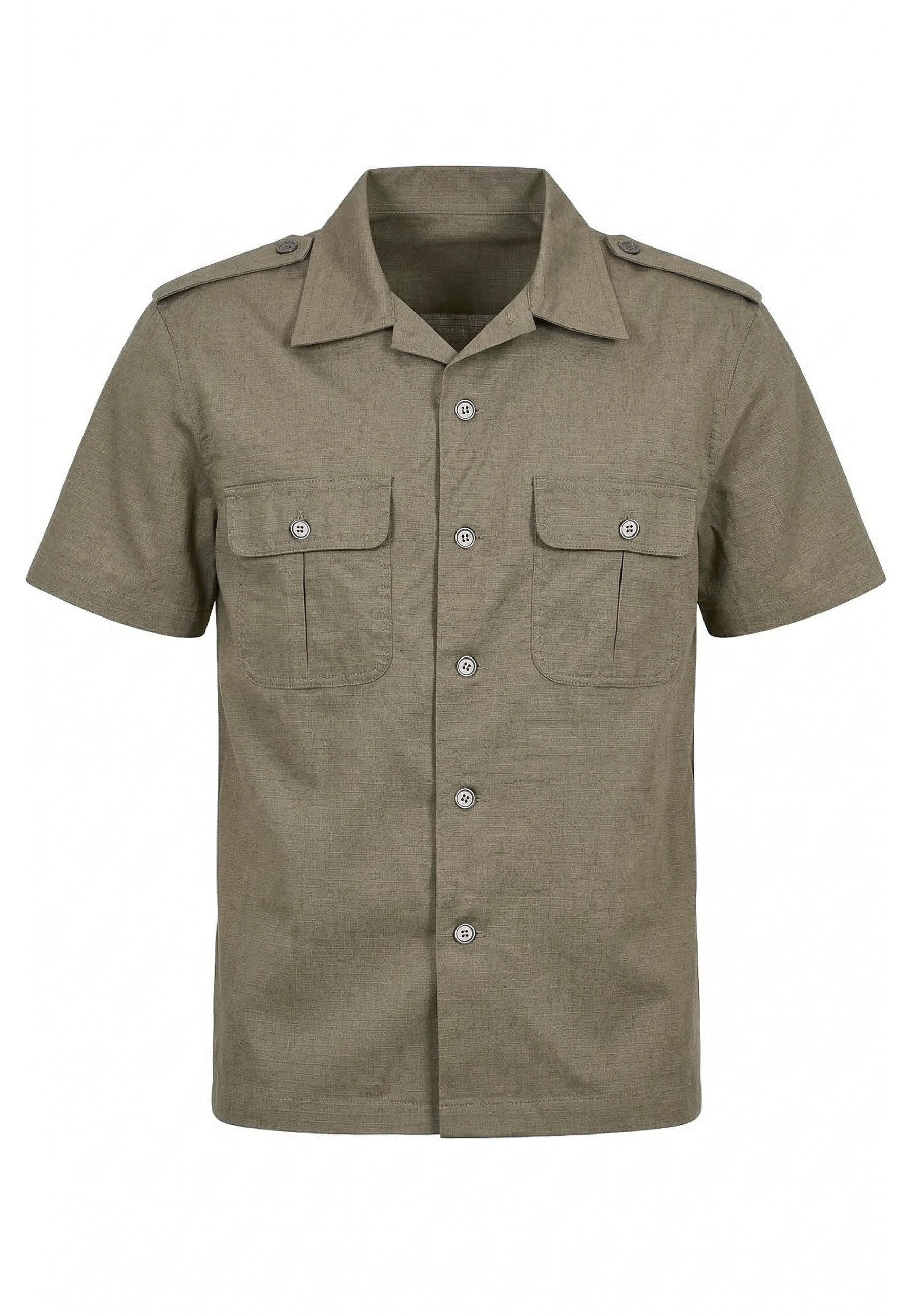 Brandit Langarmhemd Brandit Herren US Shirt Ripstop shortsleeve (1-tlg)