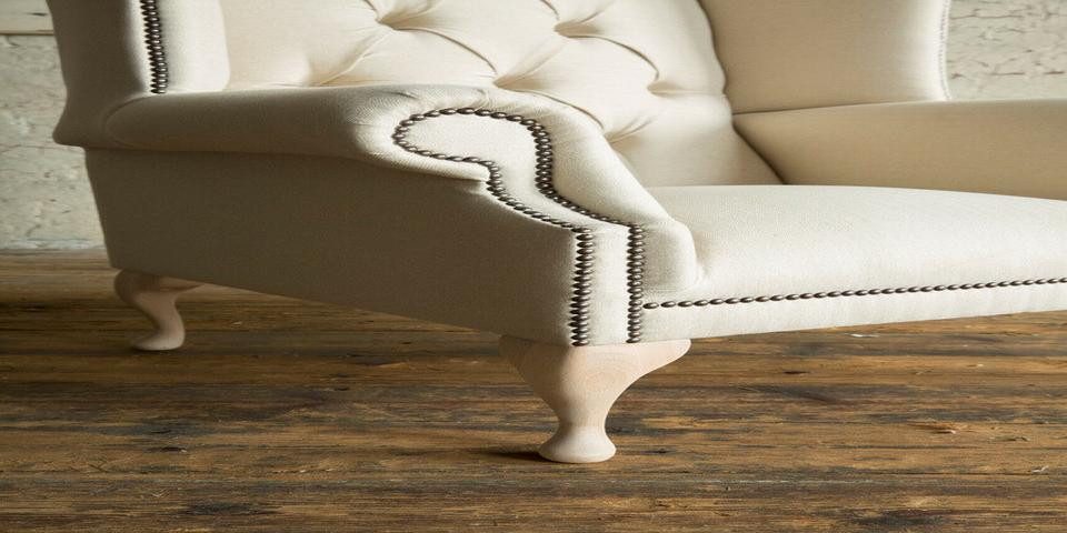 Xlmoebel Sessel Chesterfield Ohrensessel aus Samt und Leder in elegantem Design (Sessel), Hergestellt in Europa