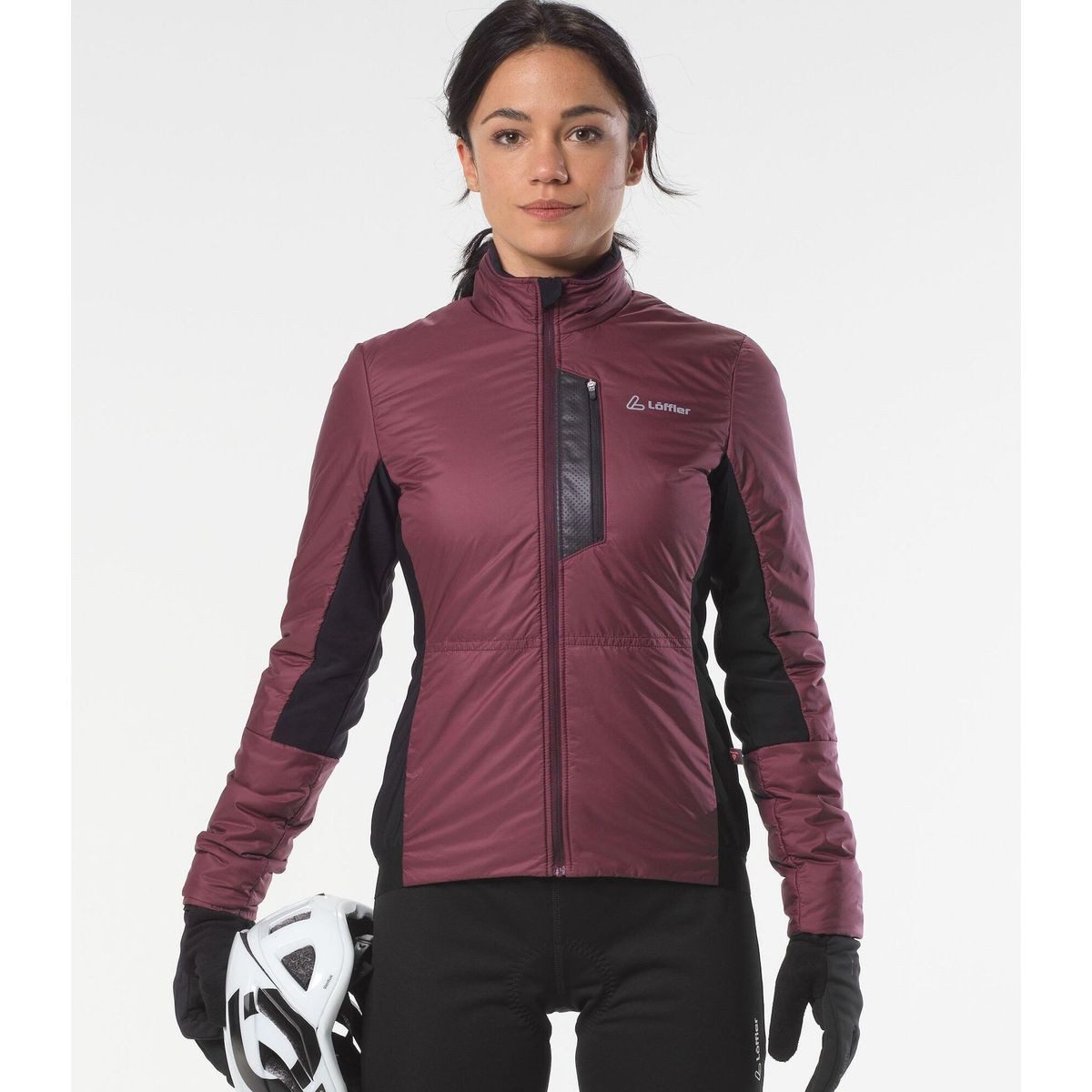Löffler Fahrradjacke Women Bike Iso-jacket PL60 Hochwertige Radjacke mit PrimaLoft®GOLD Isolation, winddicht