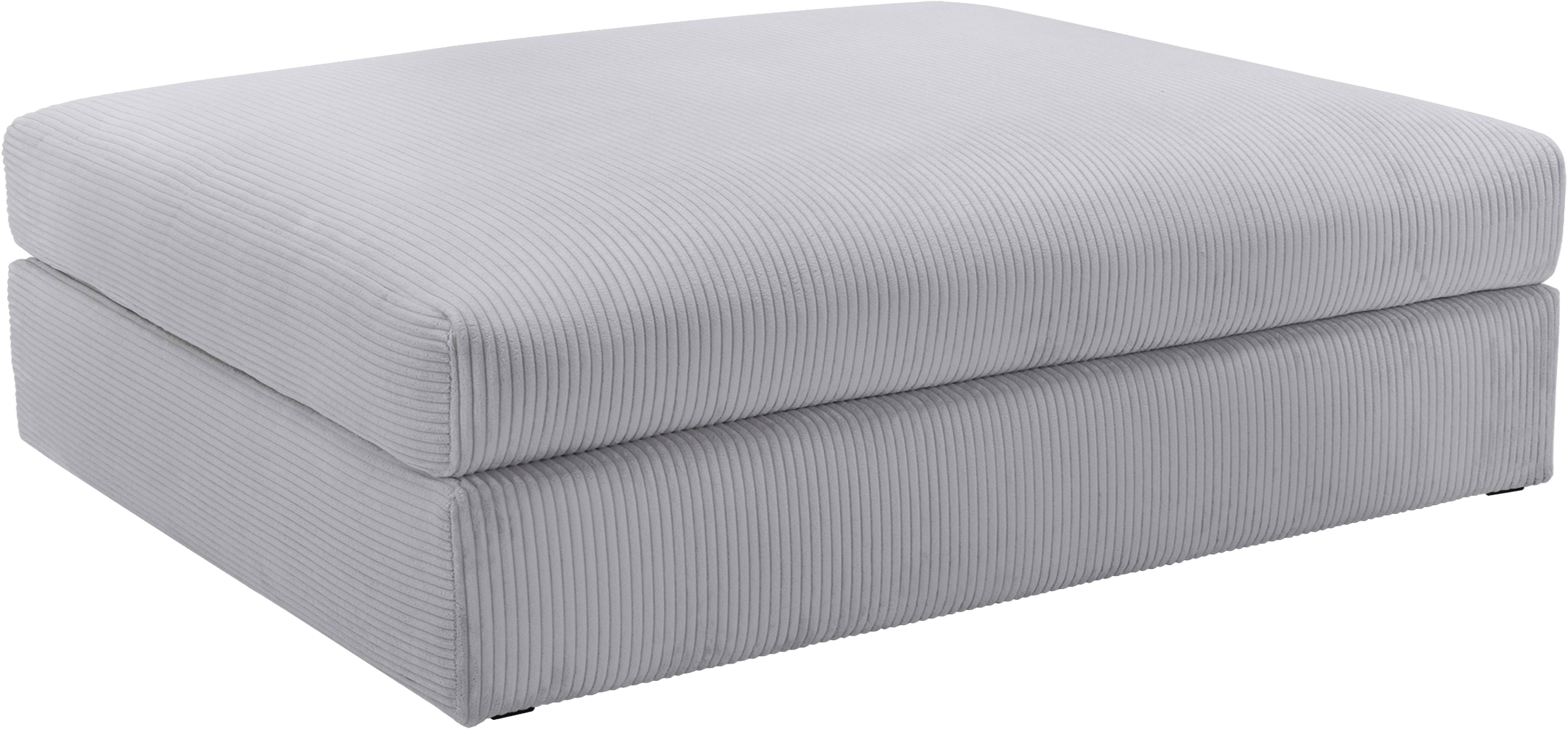 Home affaire Polsterhocker Soft&Cosy XXL, B: 125 cm, Mega-Hocker, in Cord o günstig online kaufen