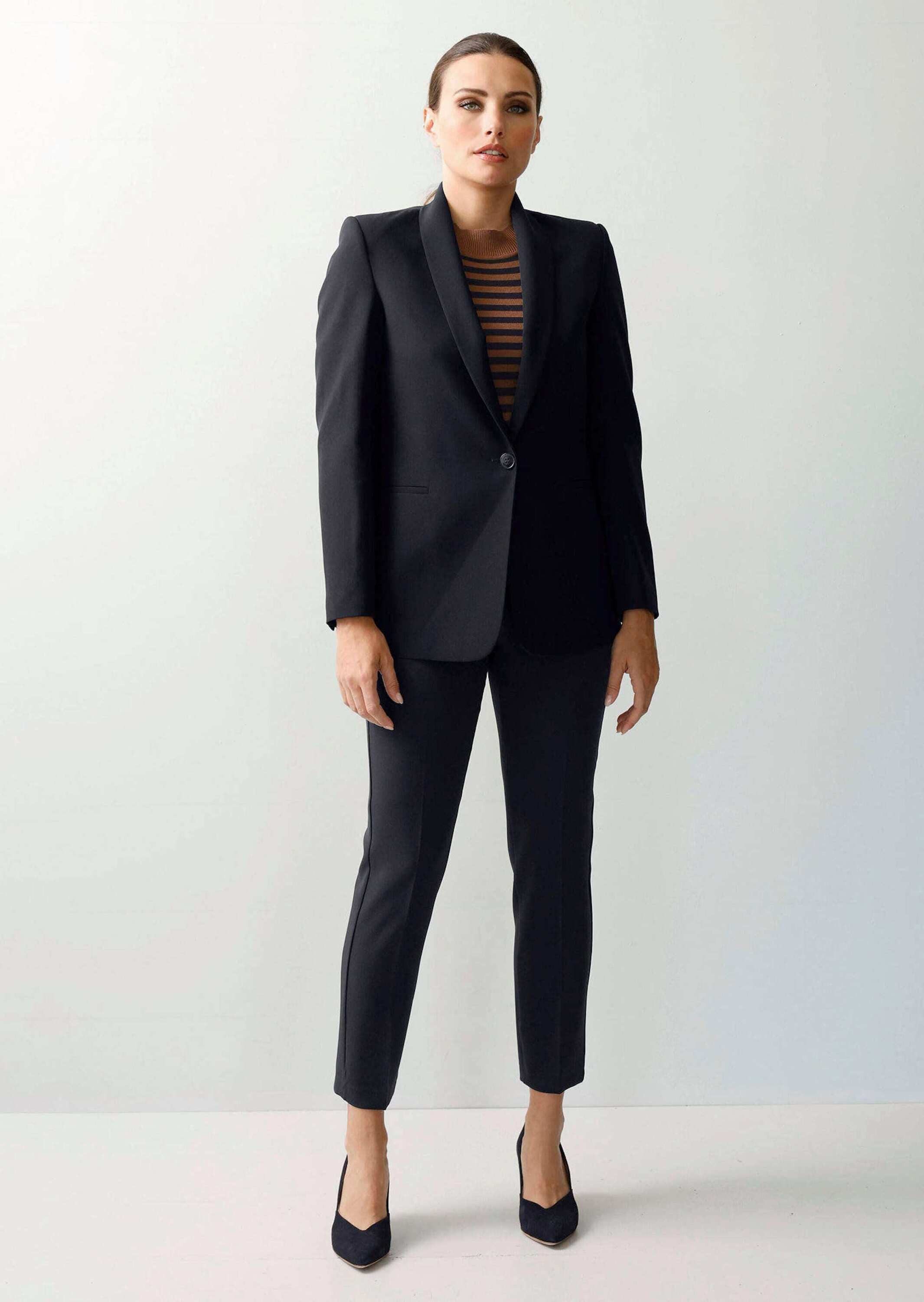 Alba Moda Kurzblazer Blazer mit Schalkragen günstig online kaufen